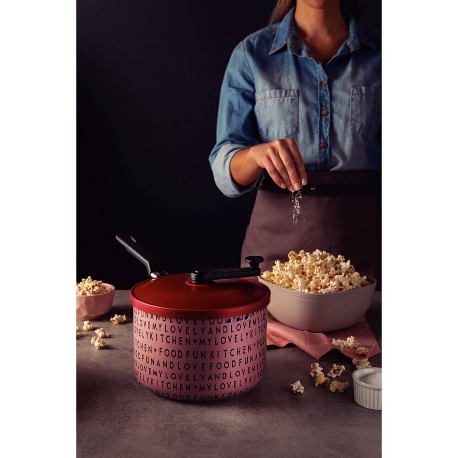 Olla para palomitas de maíz Tramontina My Lovely Kitchen 3,5 L