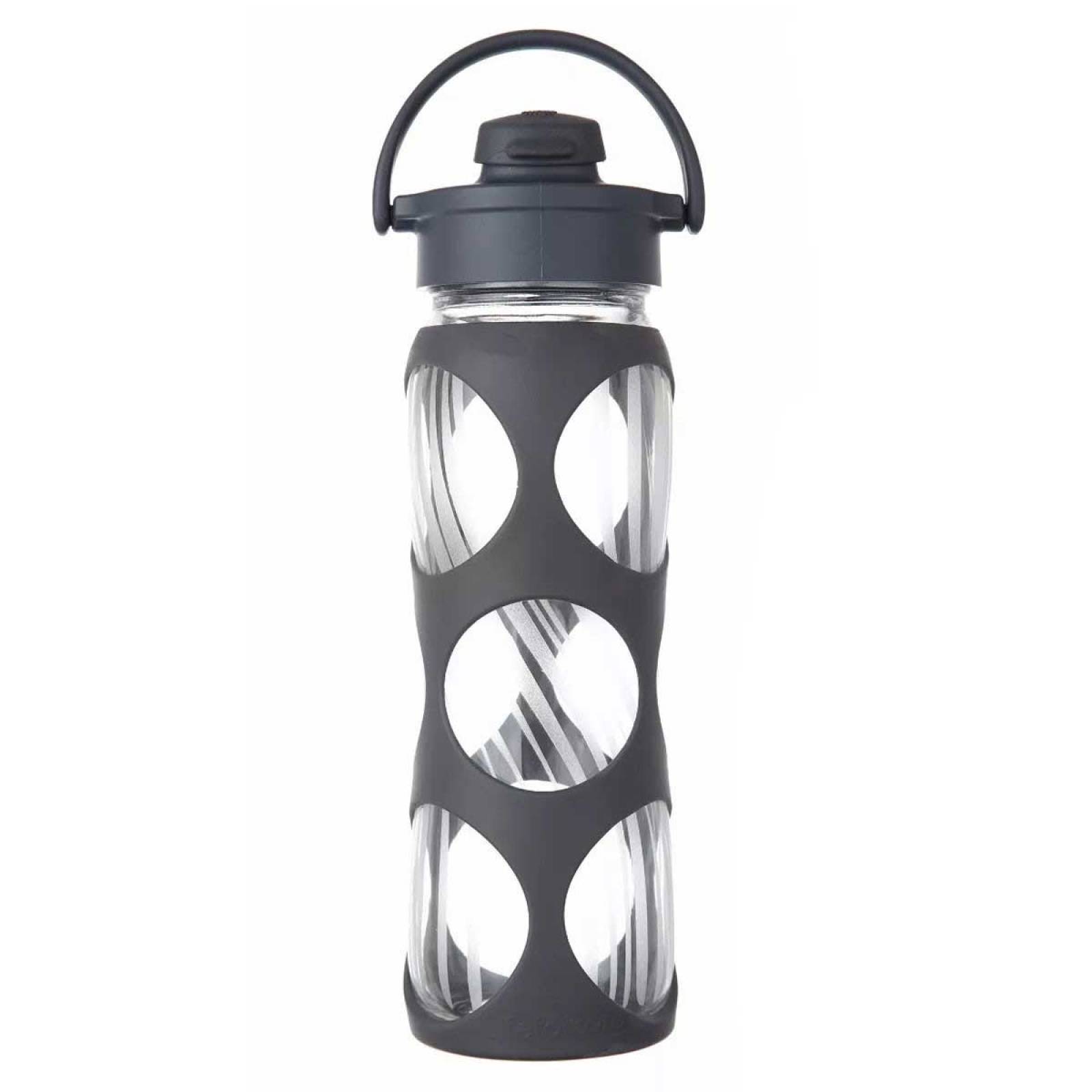 Termos De Vidrio Lifefactory 22oz Carbón