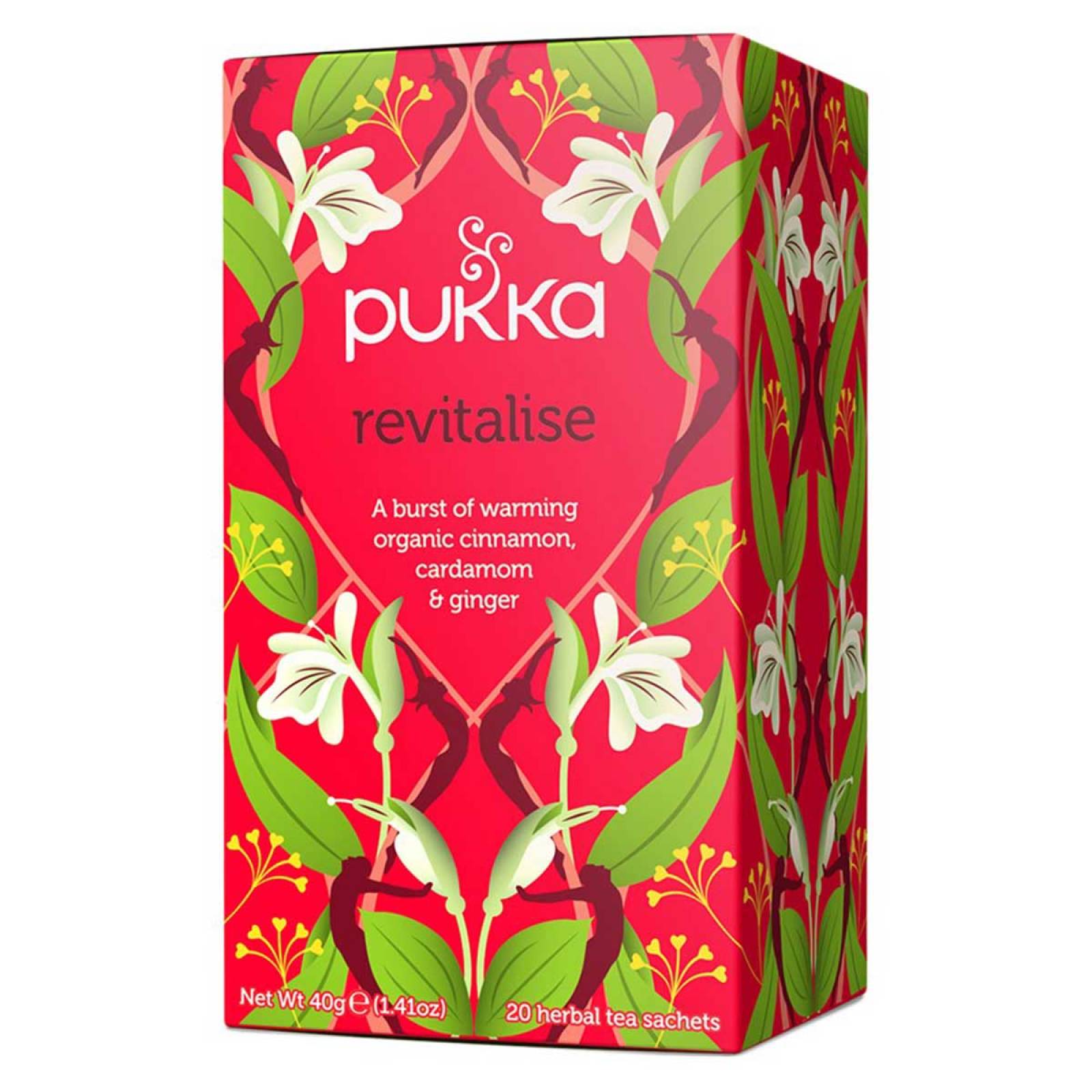 Té Pukka Revitalise Organico Sin Cafeina 