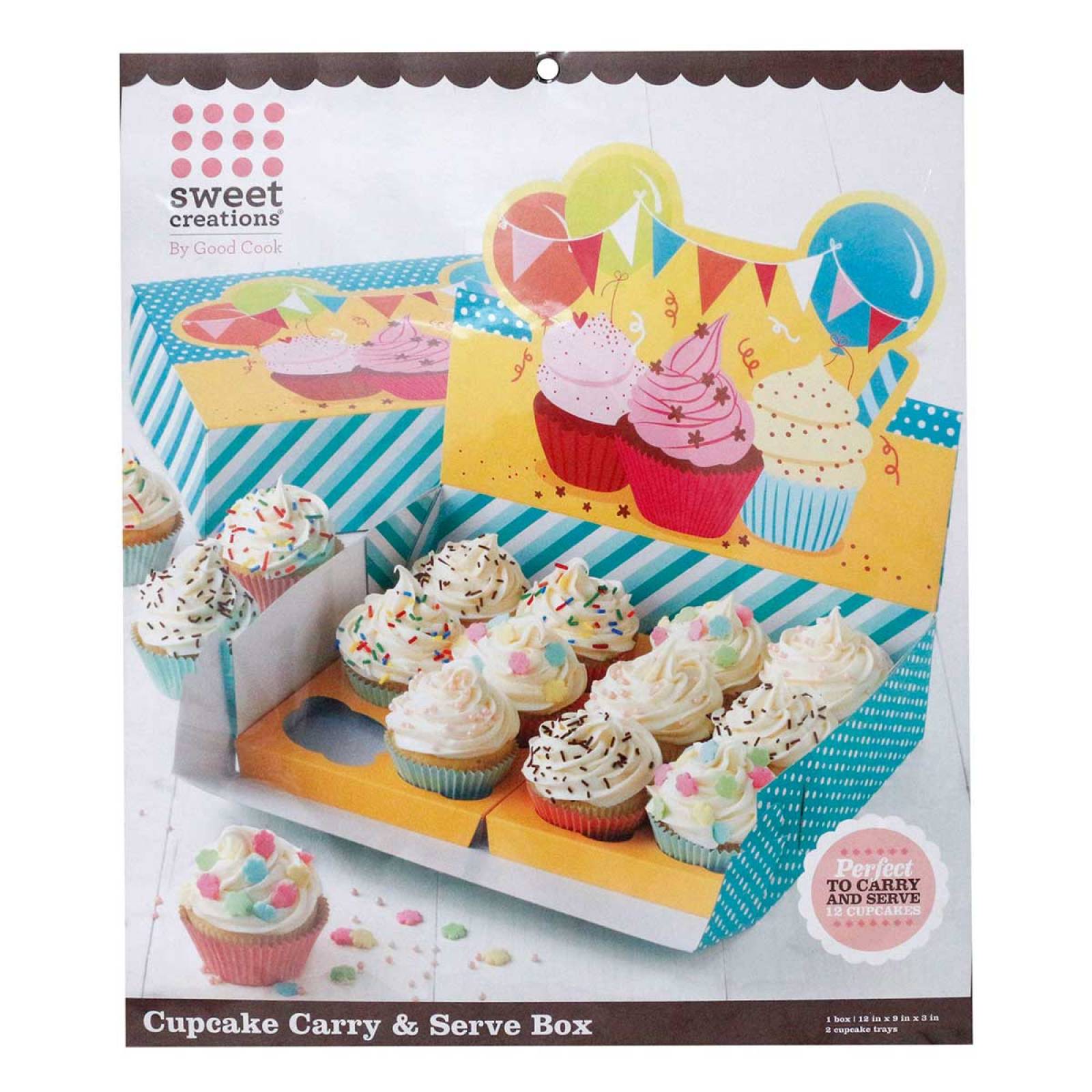 Caja De Cartón Sweet Creations Para Cupcake 
