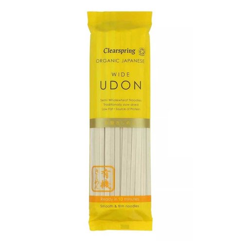 Pasta Udon Ancho Clearspring Japonesa Orgánico 