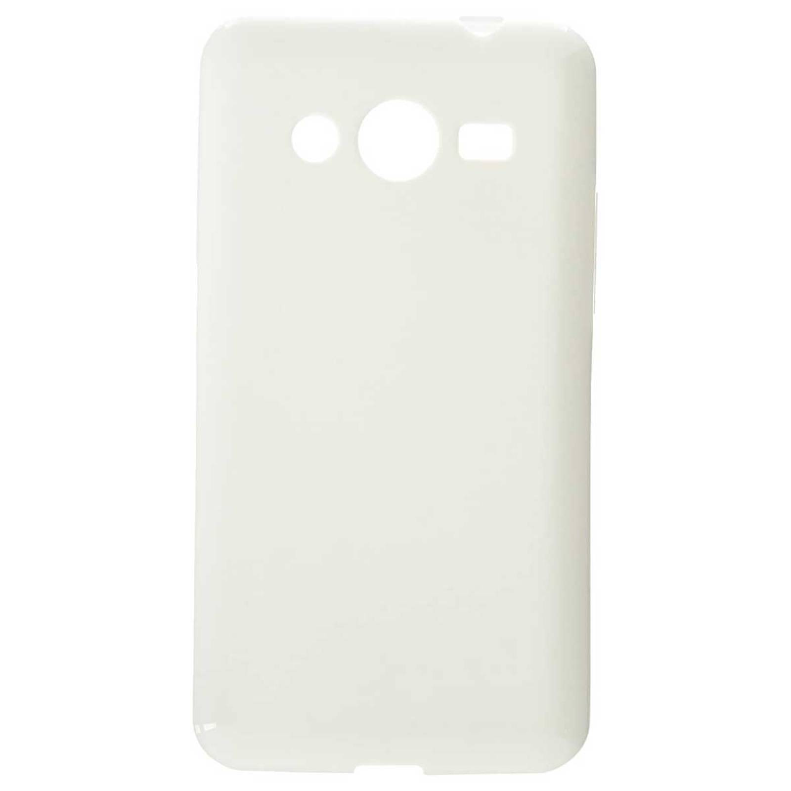 Funda Galaxy Core 2 Muvit Minigel Blanca 