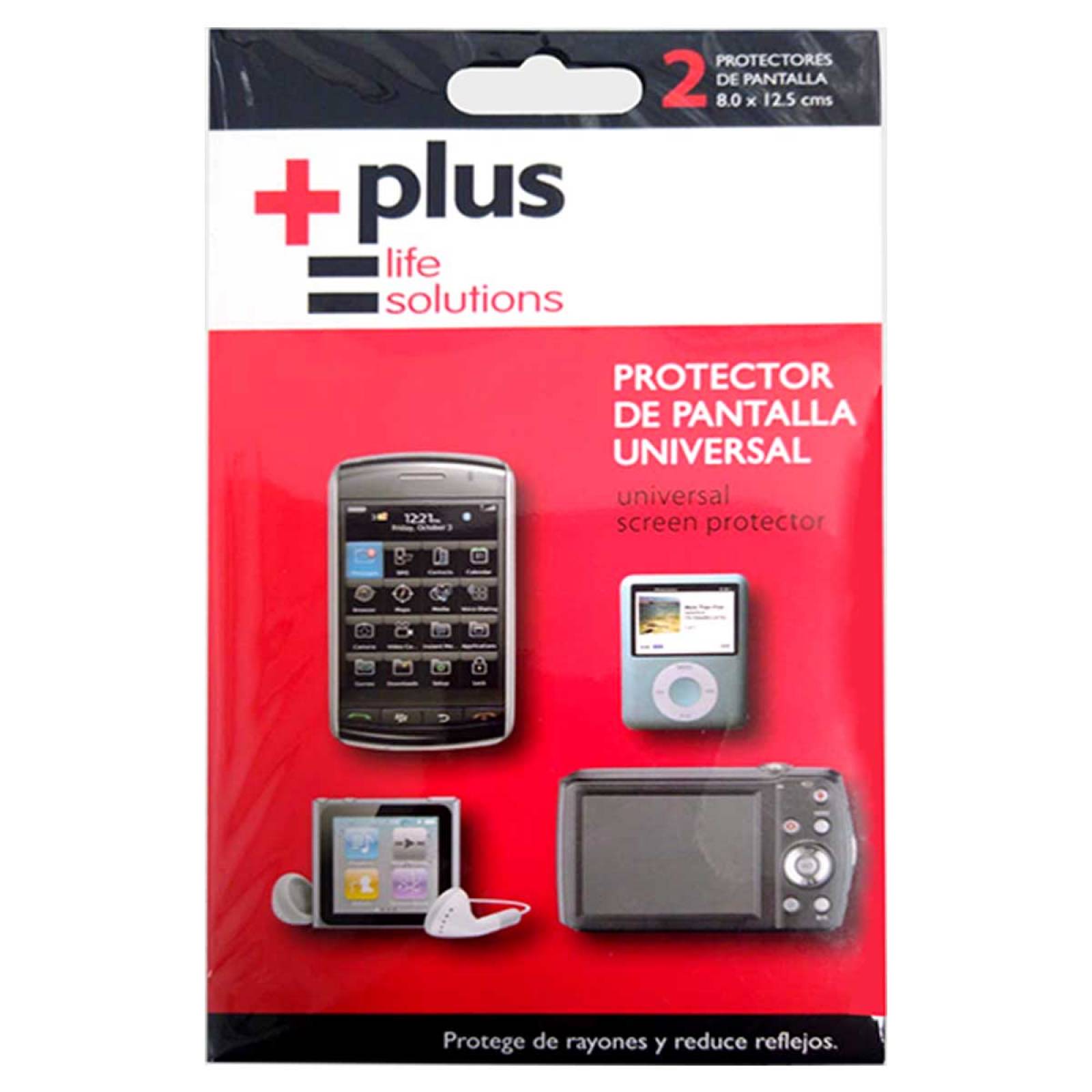 Protector De Pantalla Plus 2 Piezas 