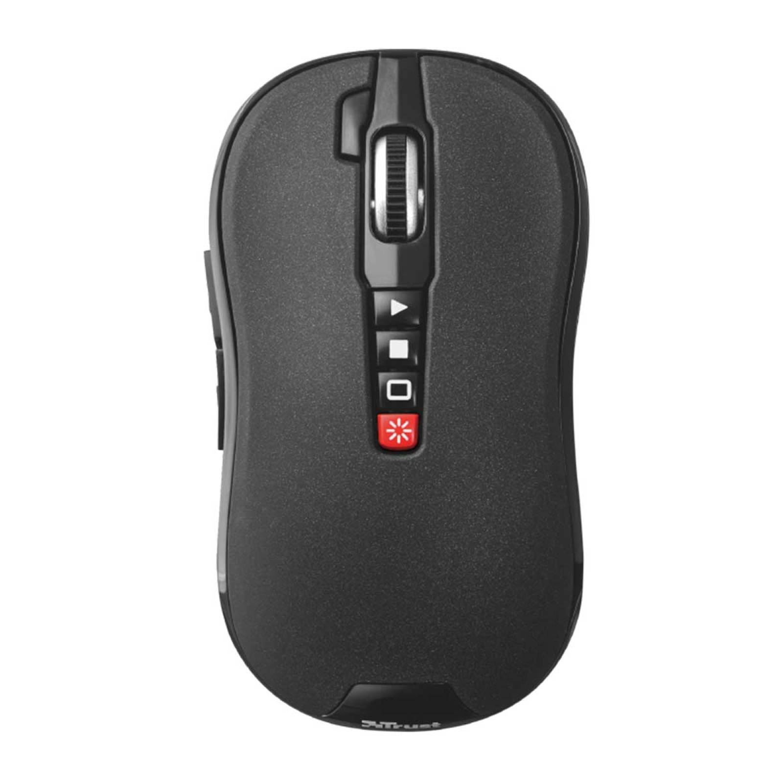 Presentador Apuntador Mouse Inalámbrico Trust Laser Negro 