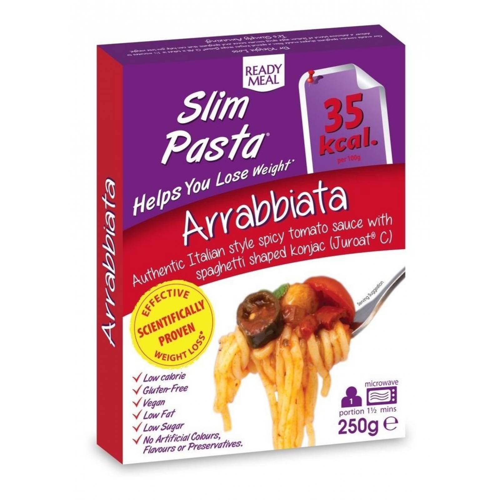 Slim Pasta Arrabbiata Slim Foods Konjac 250g 