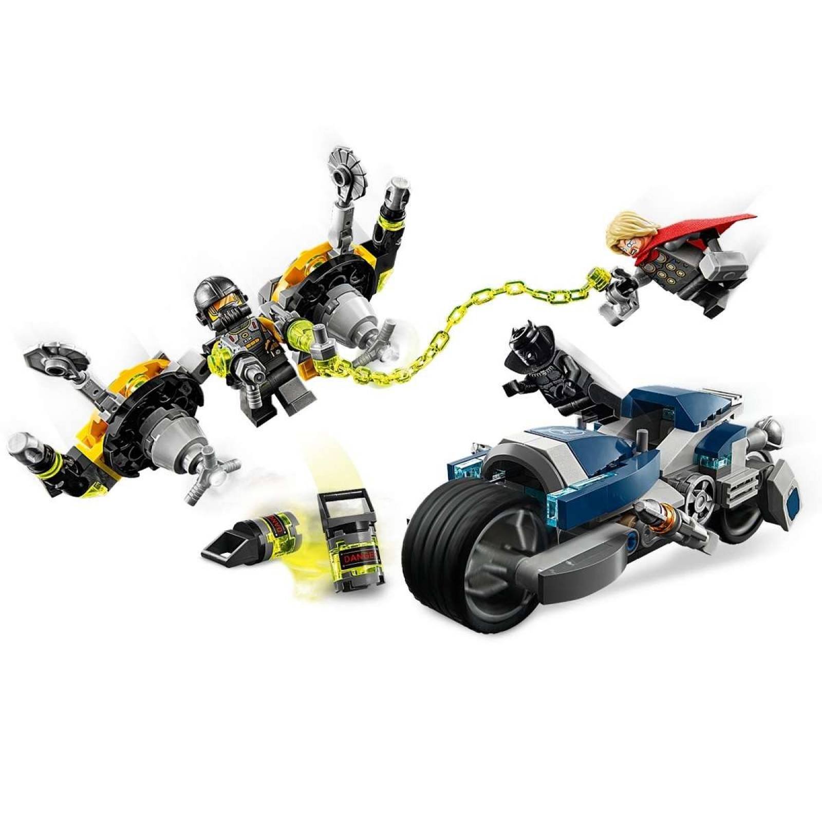 LEGO Marvel Vengadores  Ataque en Moto