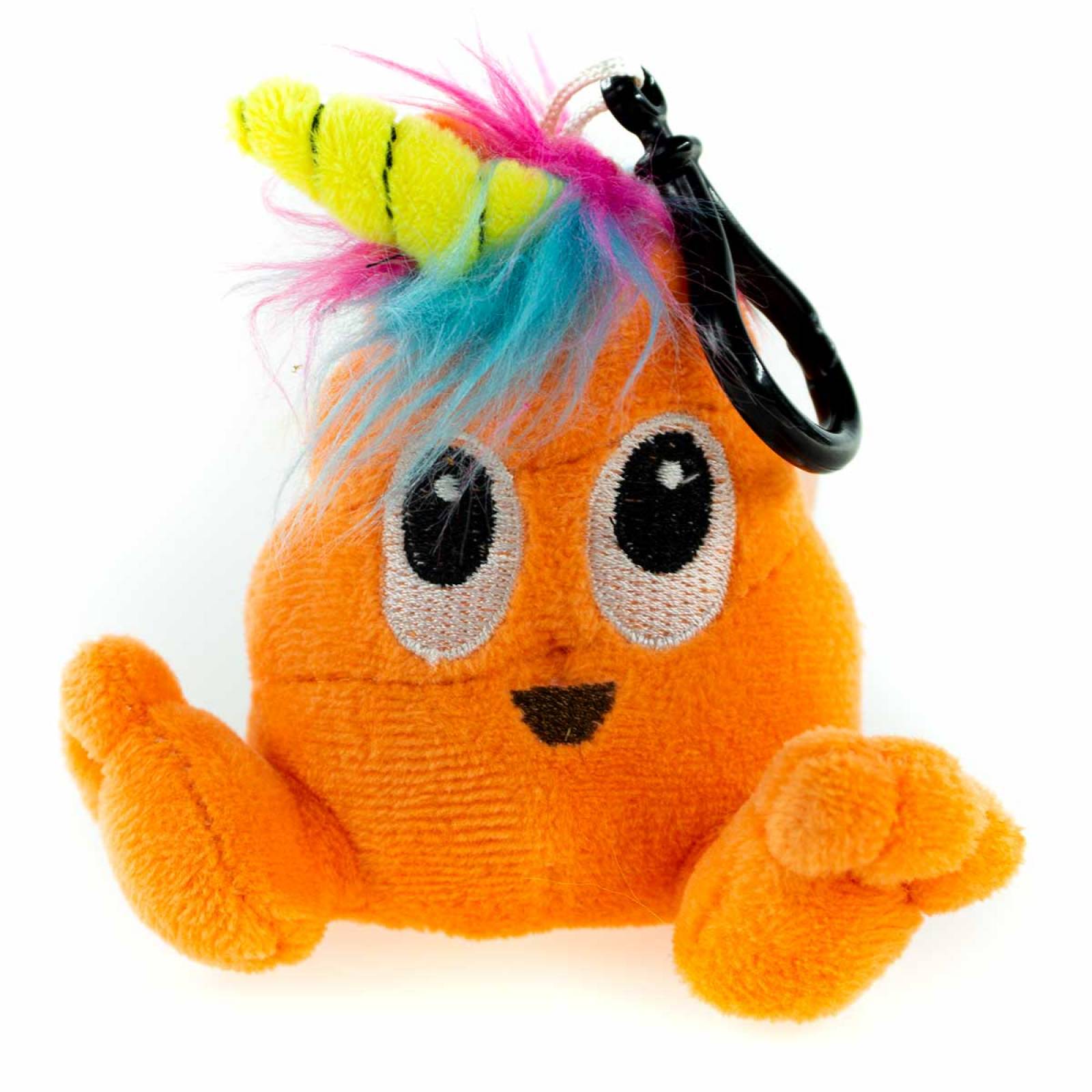 Peluche Poonicorn naranja llavero de emoji Poonicorncopia Color Naranja