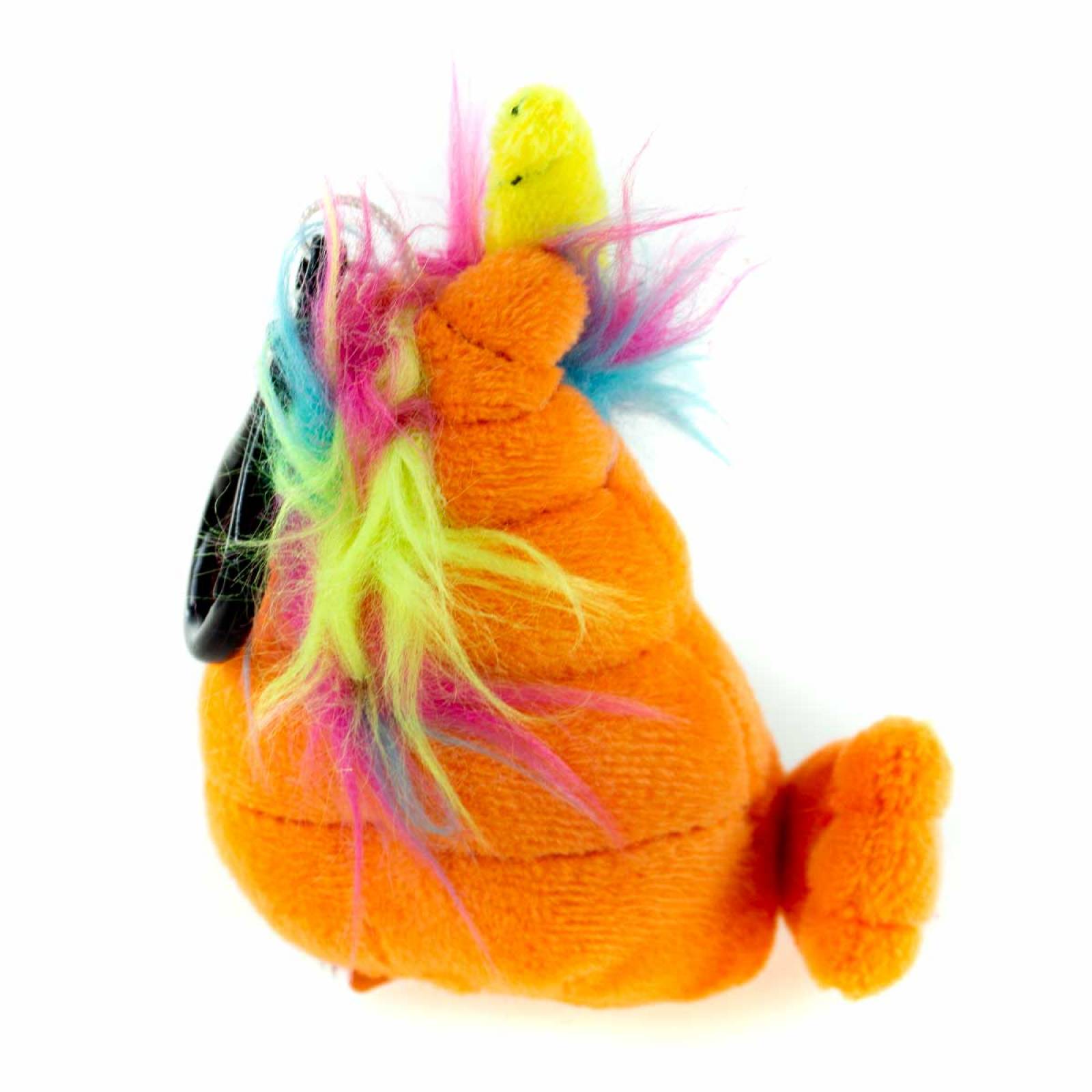 Peluche Poonicorn naranja llavero de emoji Poonicorncopia Color Naranja