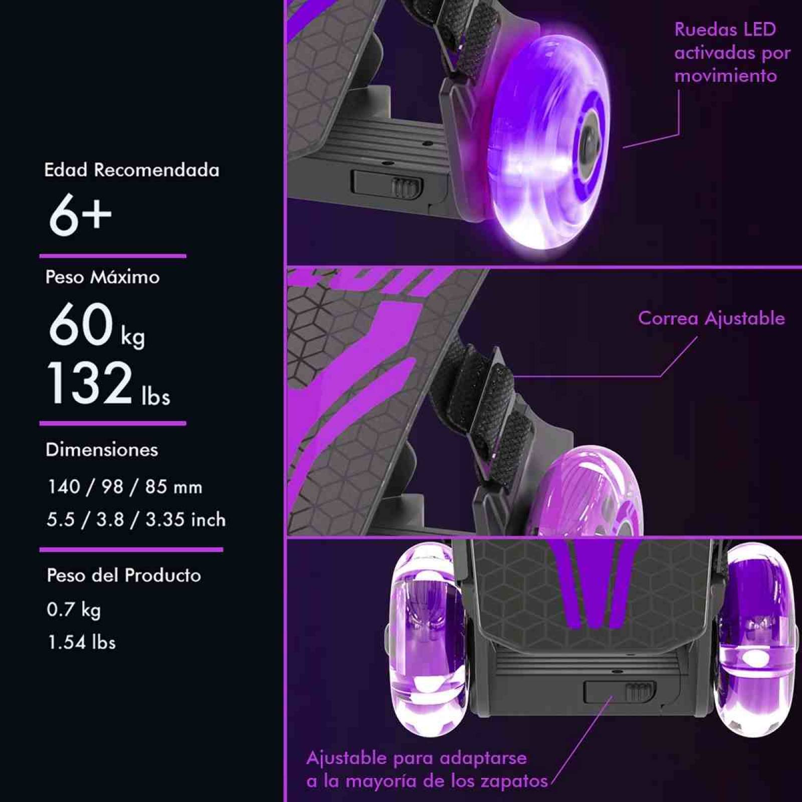 Neon Street Rollers  Morado