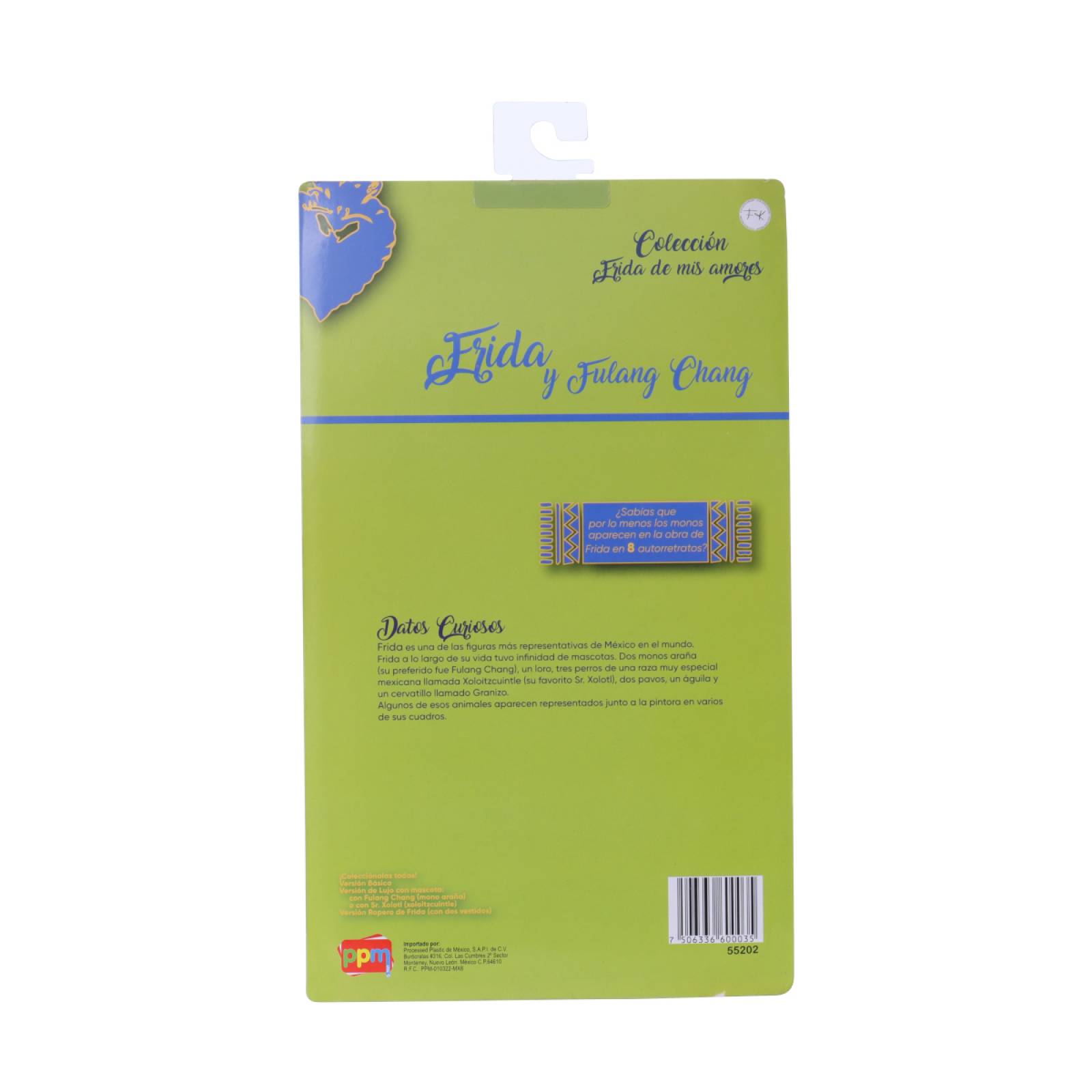 Frida De Mis Amores   Frida Fashion Doll Con Mascota Fulang Chang