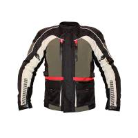 Chamarra Para Motociclista Atrox C/protecciones Impermeable