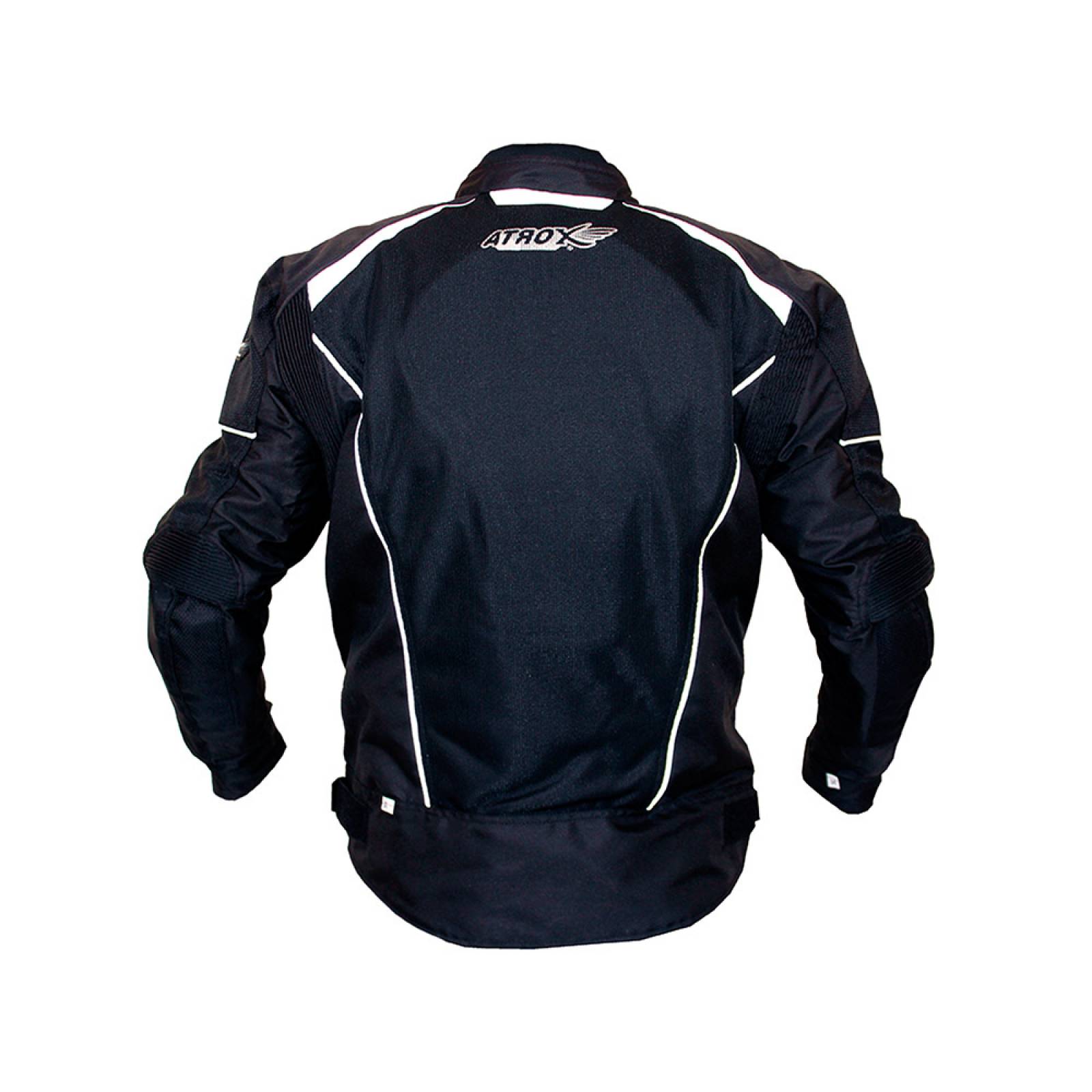 Chamarra Motociclista Atrox C/protecciones Impermeable