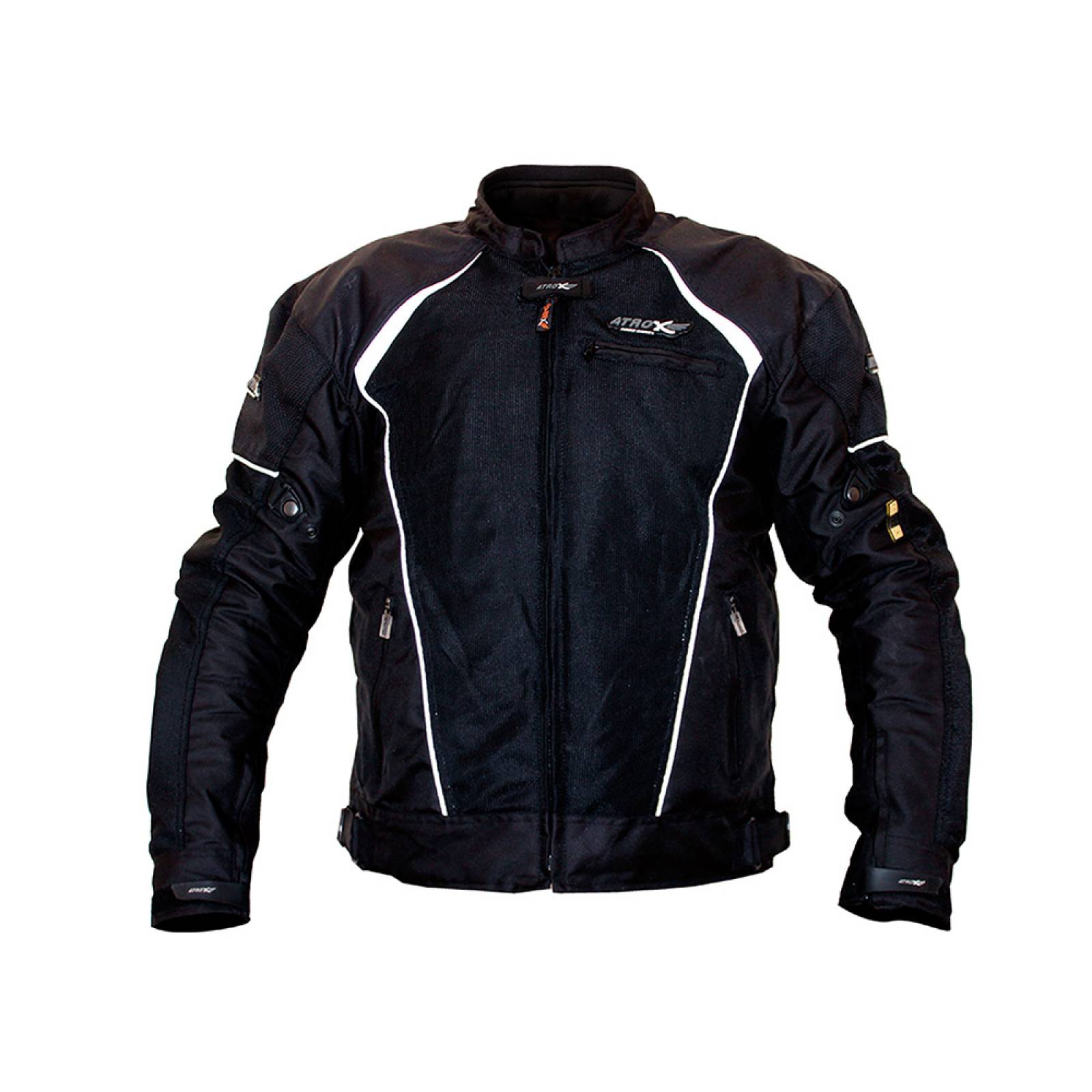 Chamarra Motociclista Atrox C/protecciones Impermeable