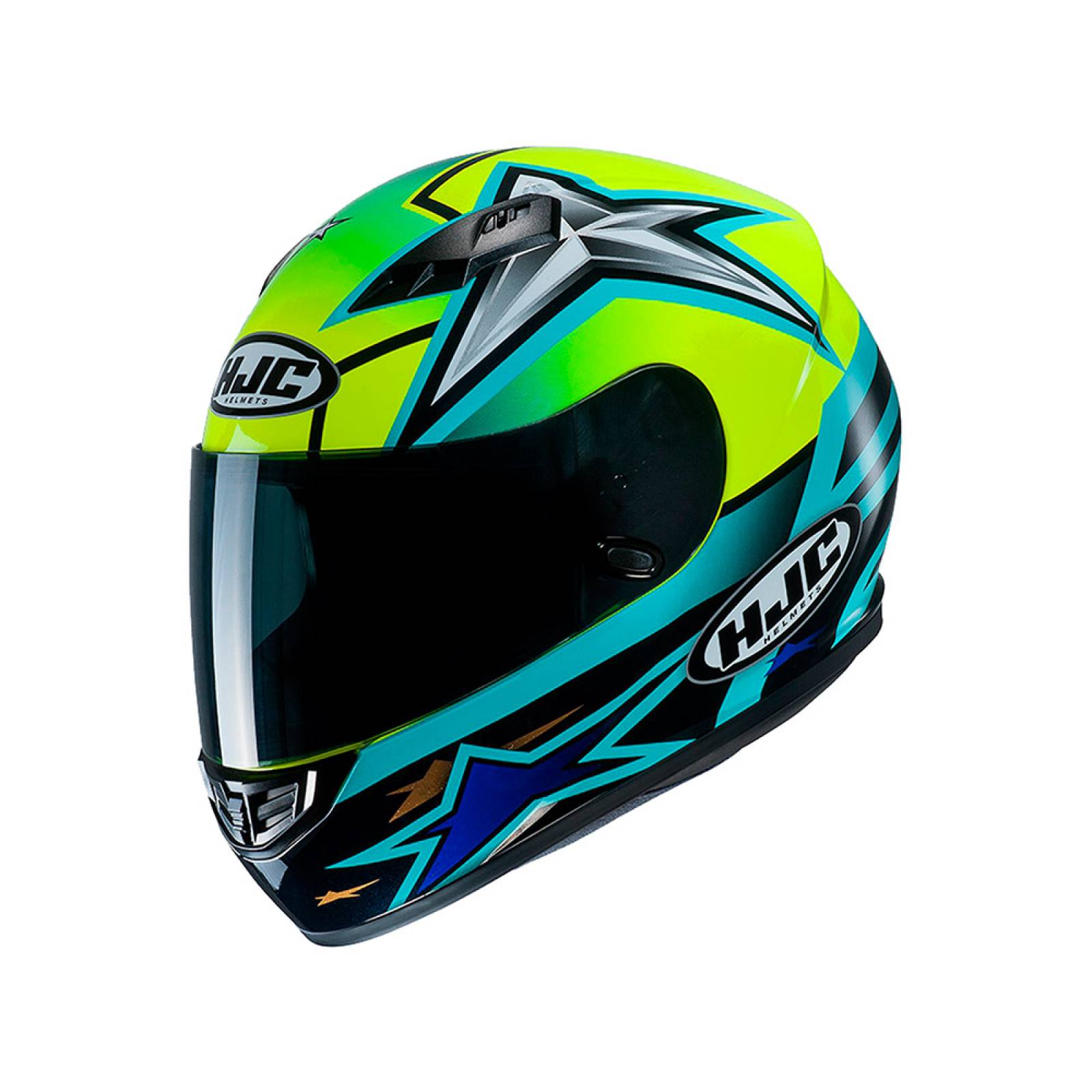 Casco De Motocicleta Hjc Cerrado Cs-15 Replica Toni Elias 24