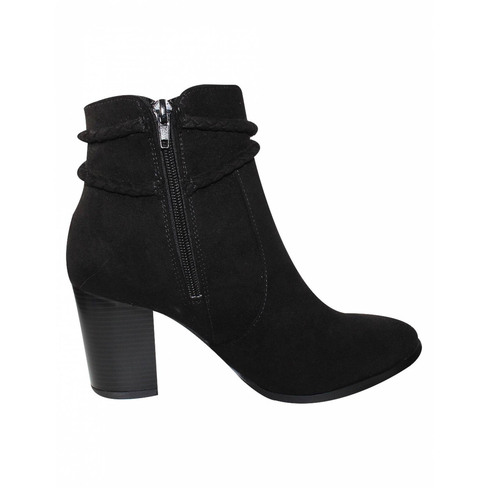 Botin vestir leon mujer gamuza 9924