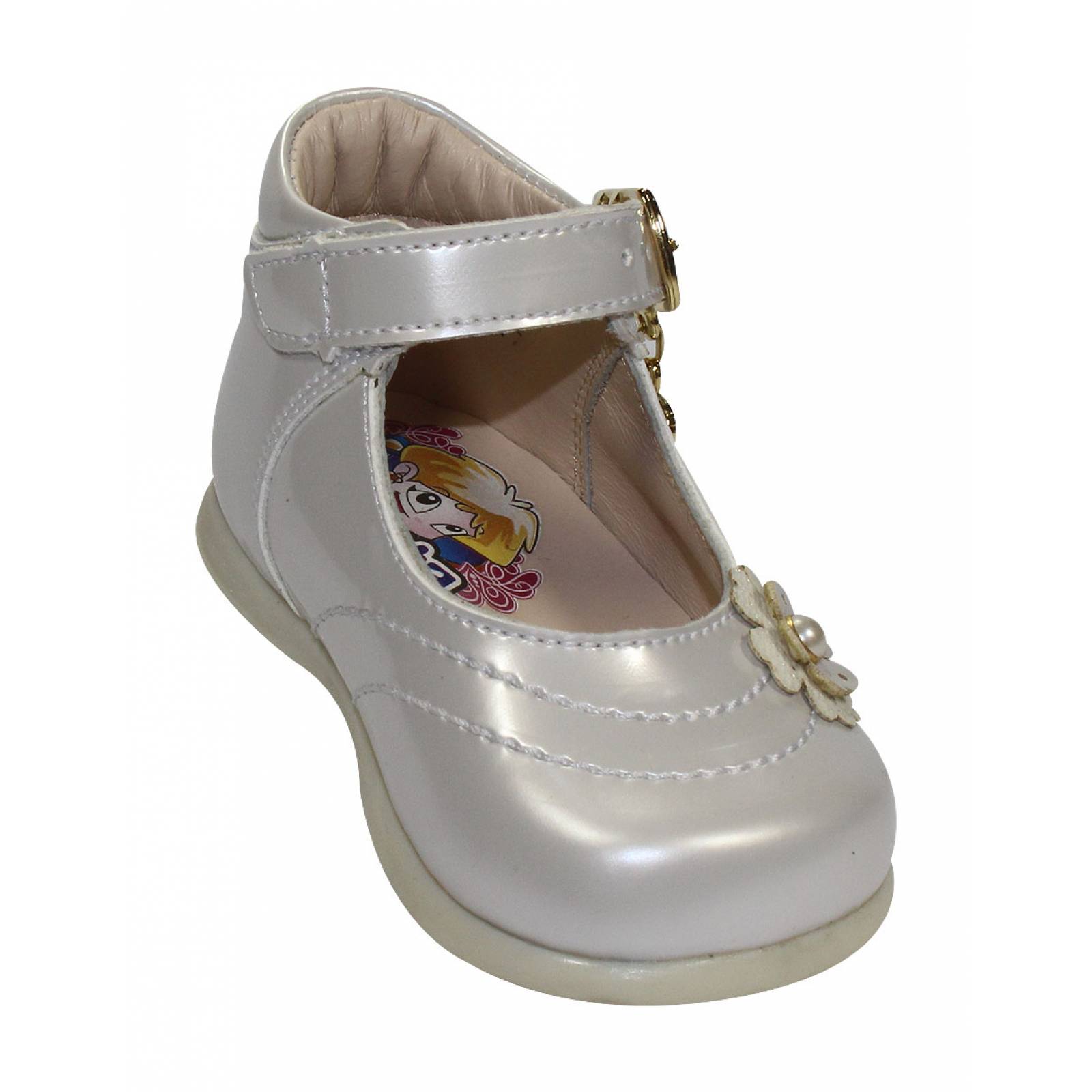 Zapatos coqueta niña charol 950512y