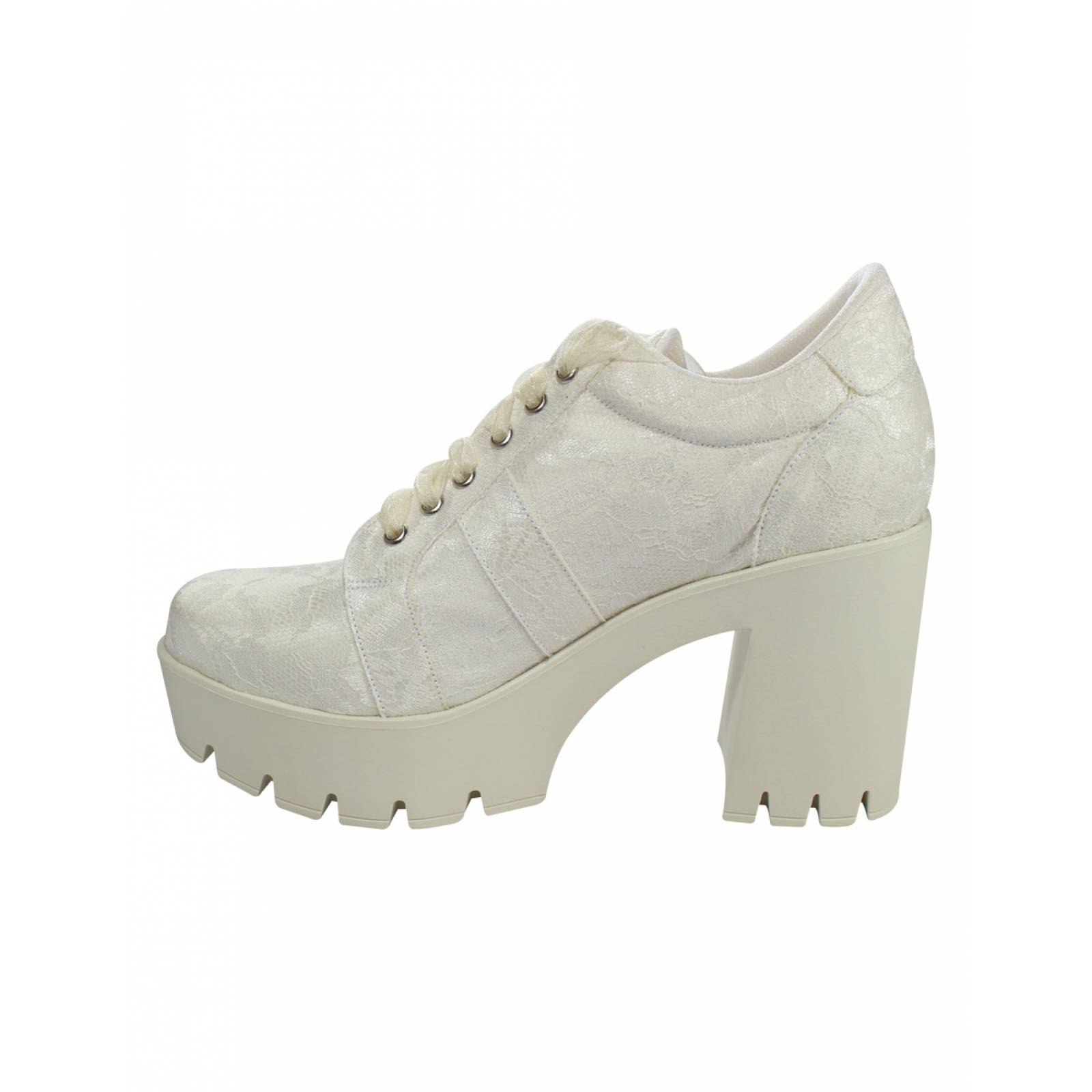 Tenis de novia leon mujer textil 3001tm