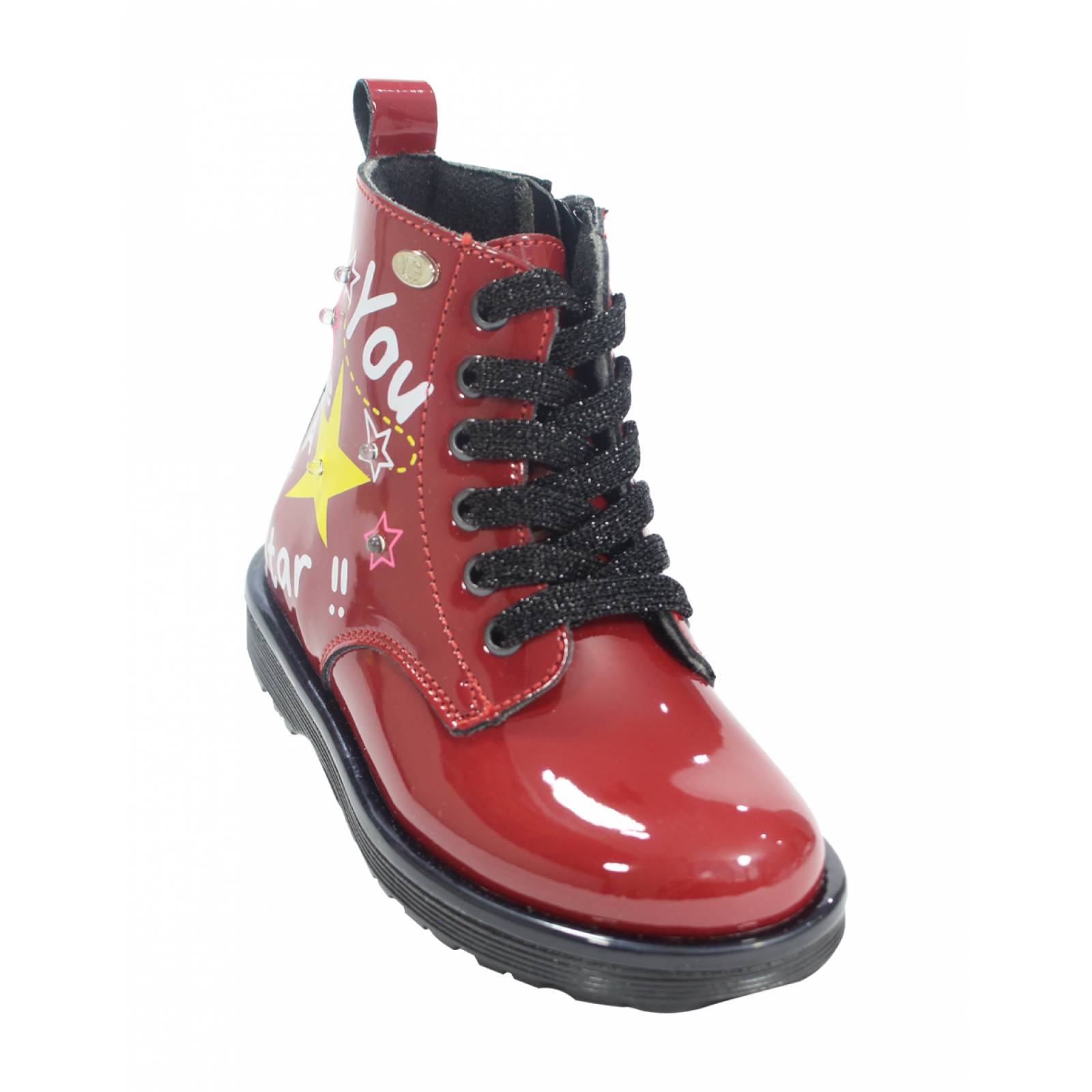 Botas coqueta niña charol 93506k