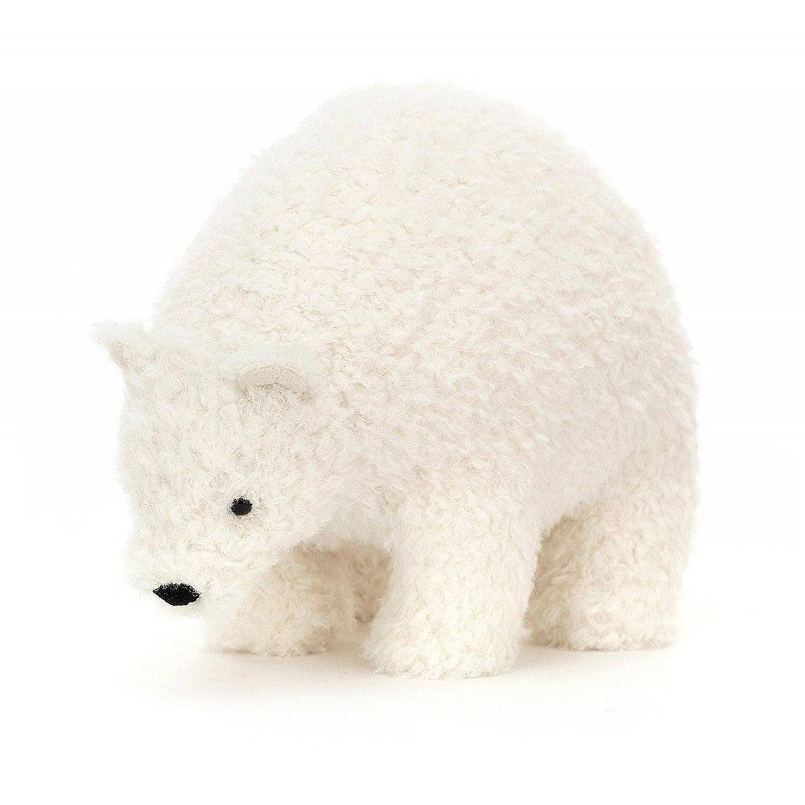 Peluche nostálgico de oso polar pequeño -Jelly cat
