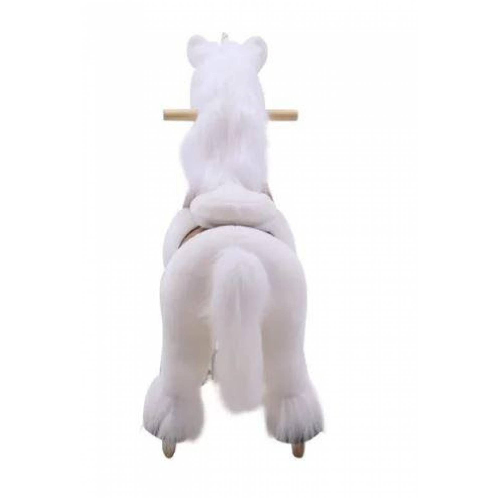 Unicornio Montable Blanco Chico - Ponycycle 