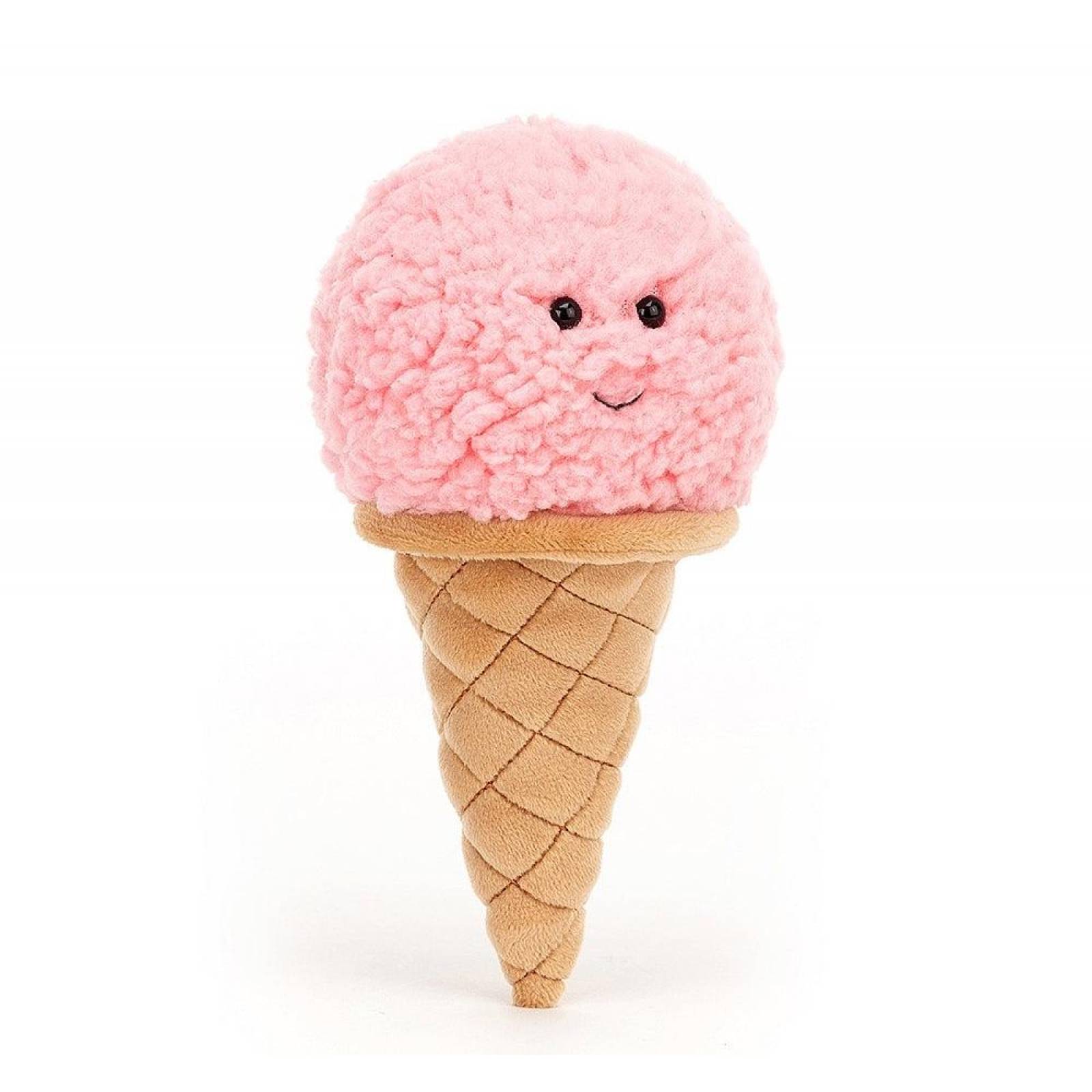 Cono de nieve sabor fresa -Jelly cat