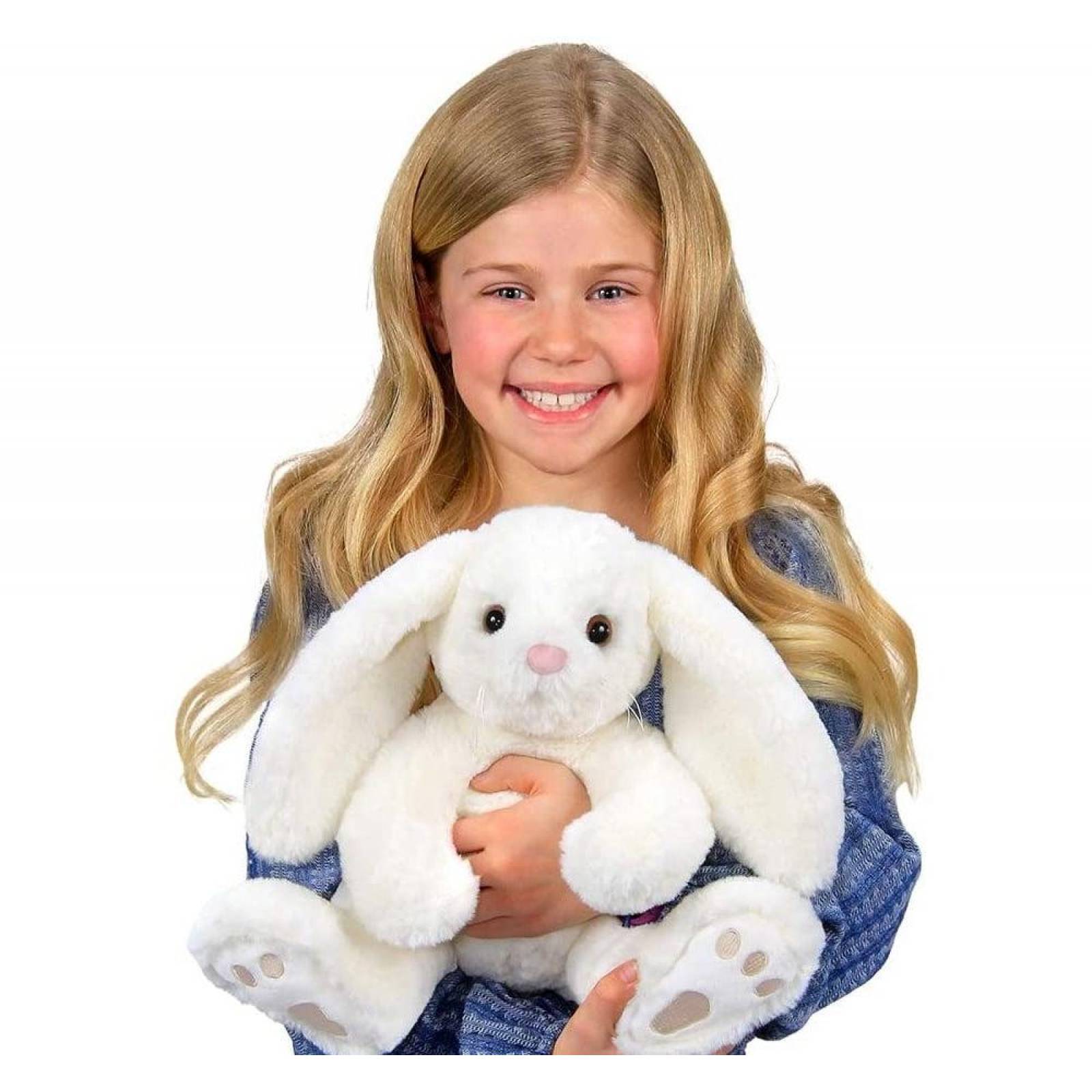 Peluche de conejito blanco Whiskers The Bearinton Collection 