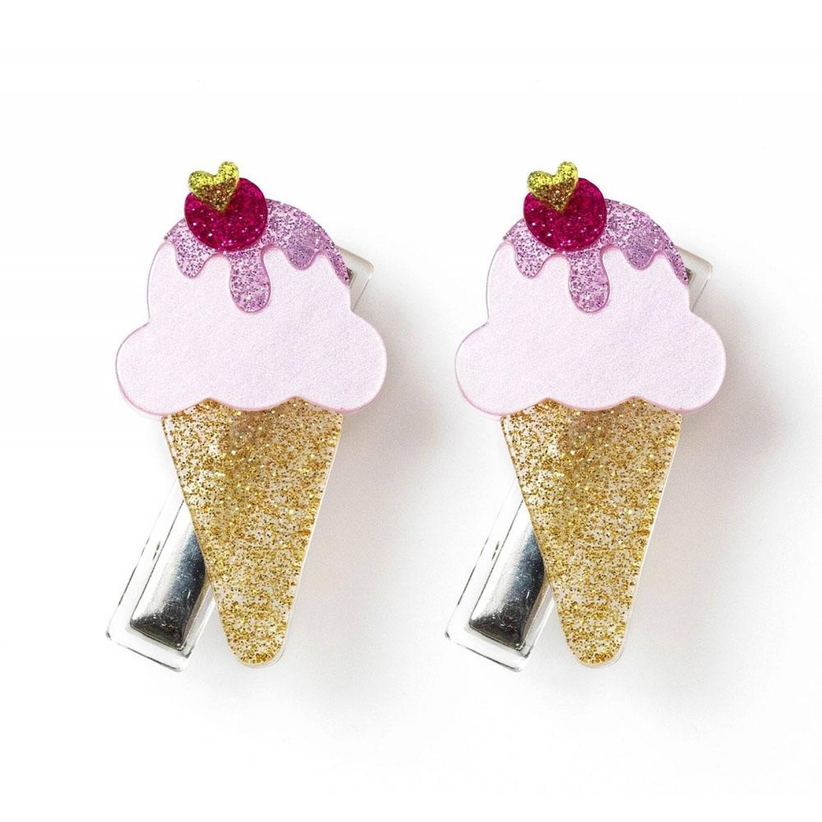 Pinzas Helado Rosa, Lilies & Roses 