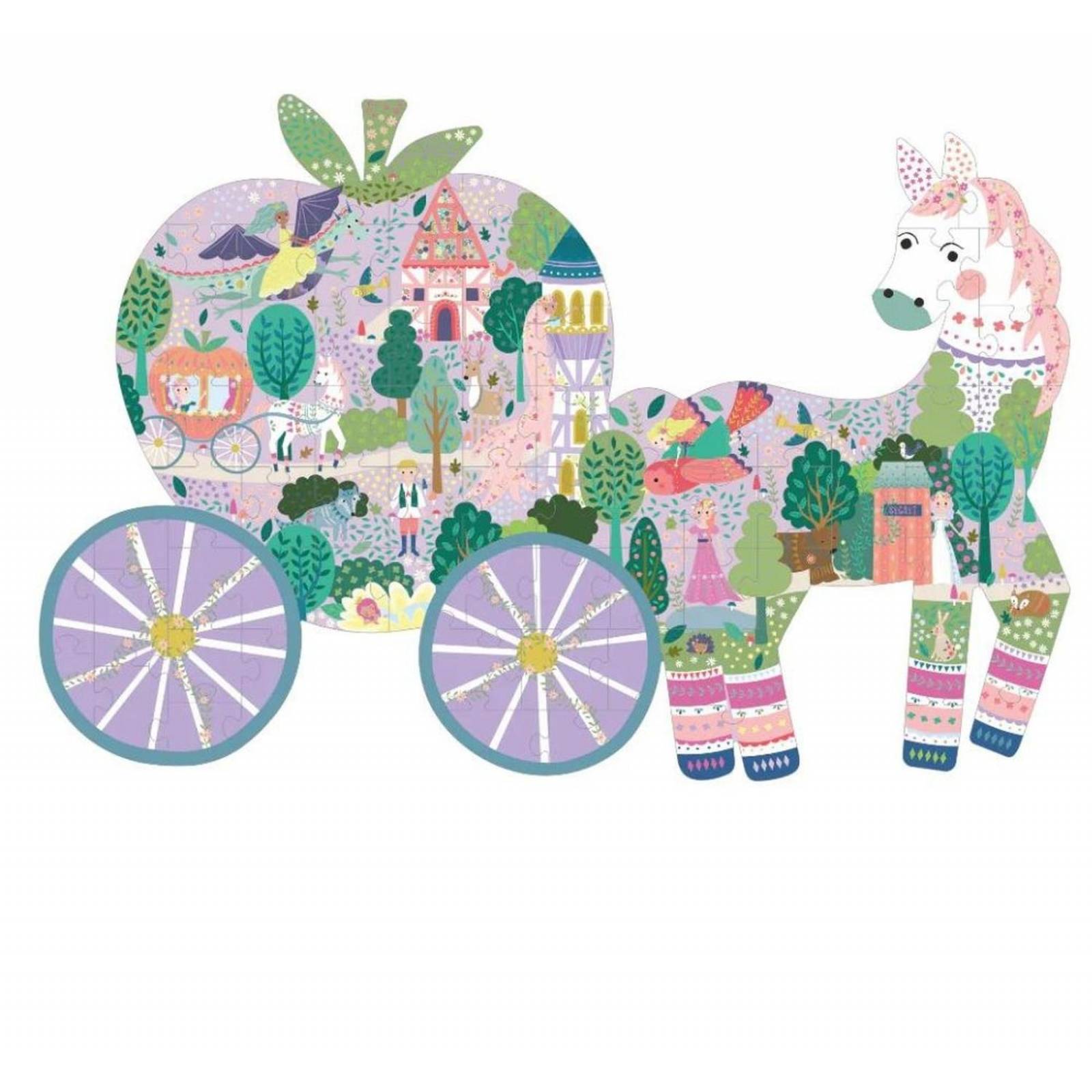 Rompecabezas 80 piezas Fairy Tale Floss Y Rock