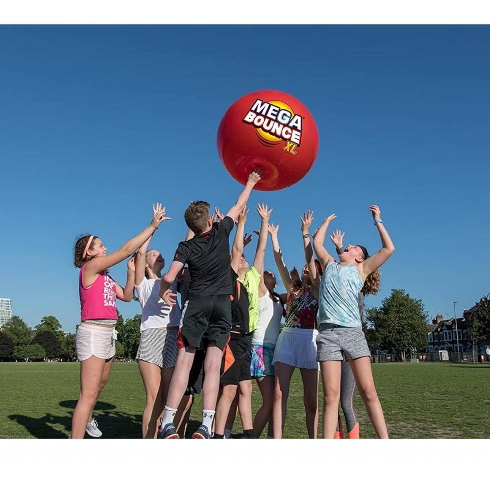 Pelota Mega Bounce XL Roja Wicked 