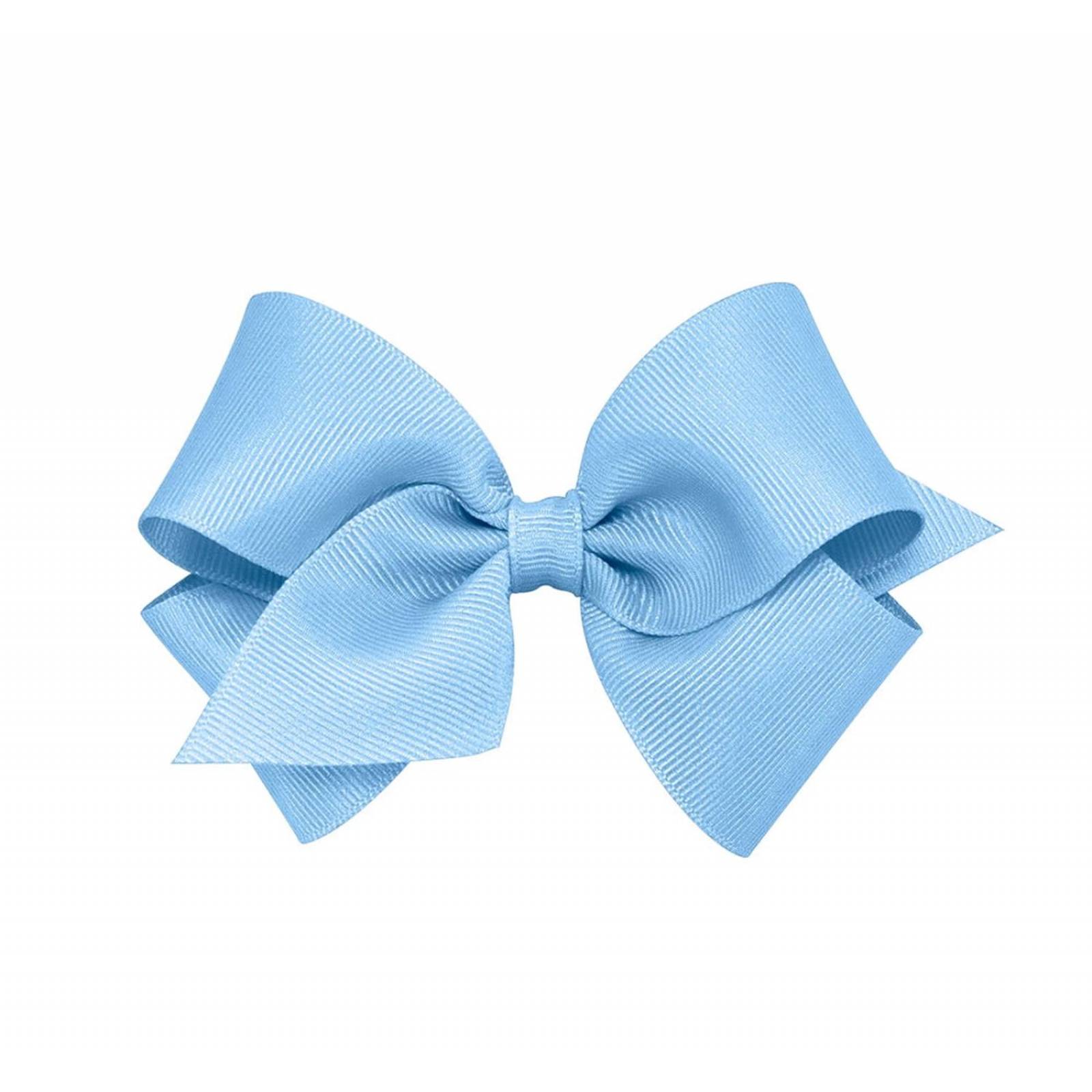 Moño pequeño grosgrain azul Wee ones Azul cielo 1