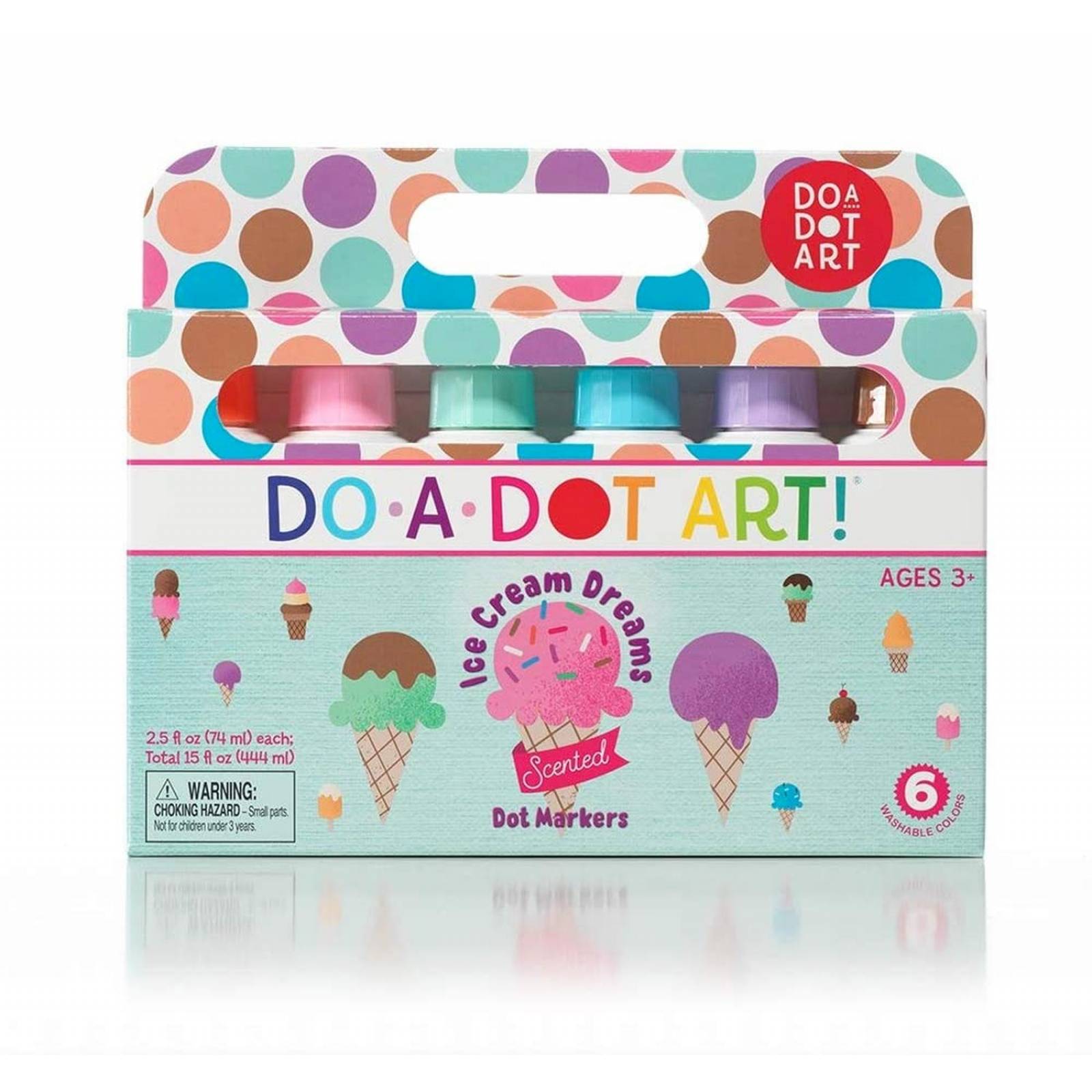 Set De 6 Marcadores Ice Cream Do A Dot Art