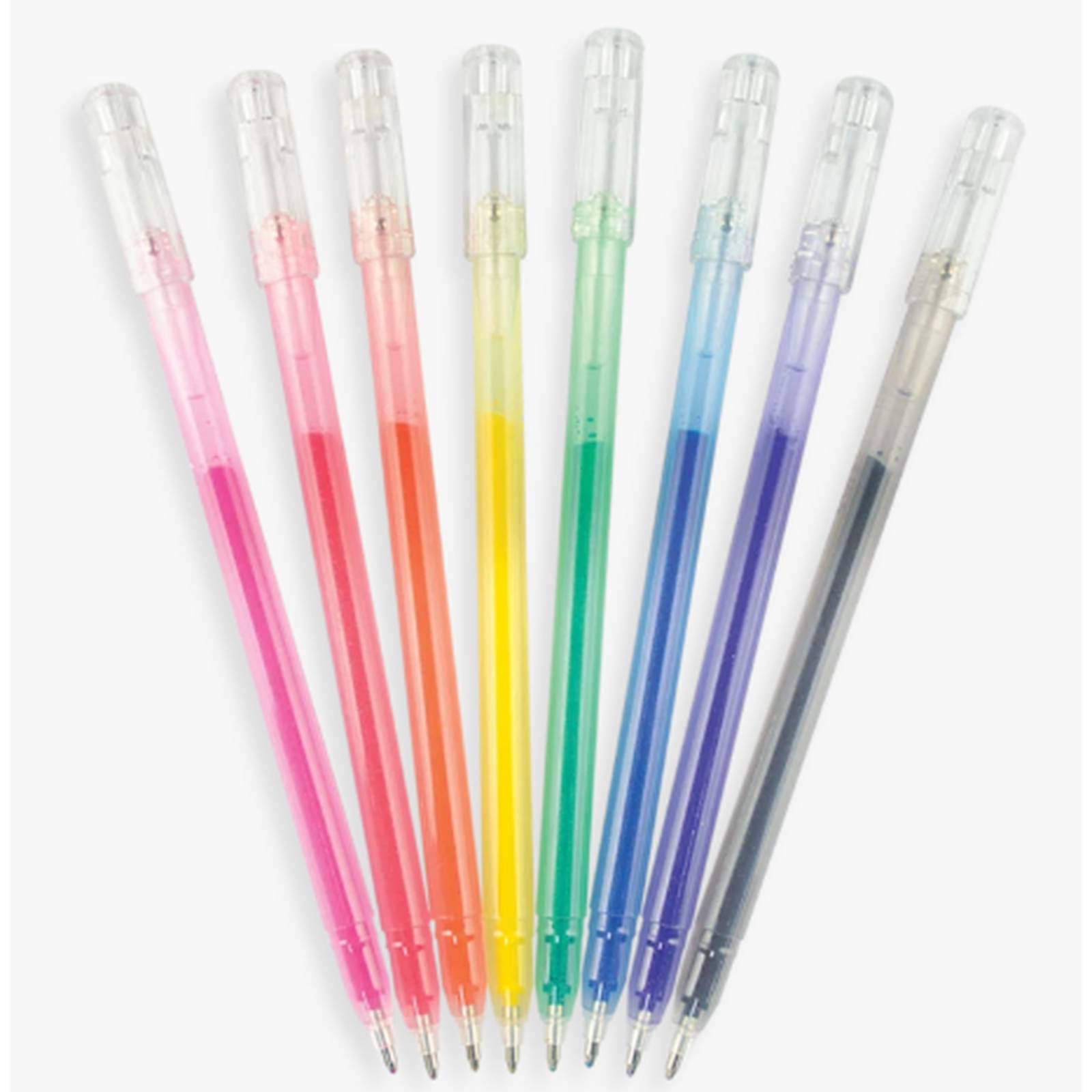 Radiant Writers 8 Glitter Gel Pens International Arrivals 