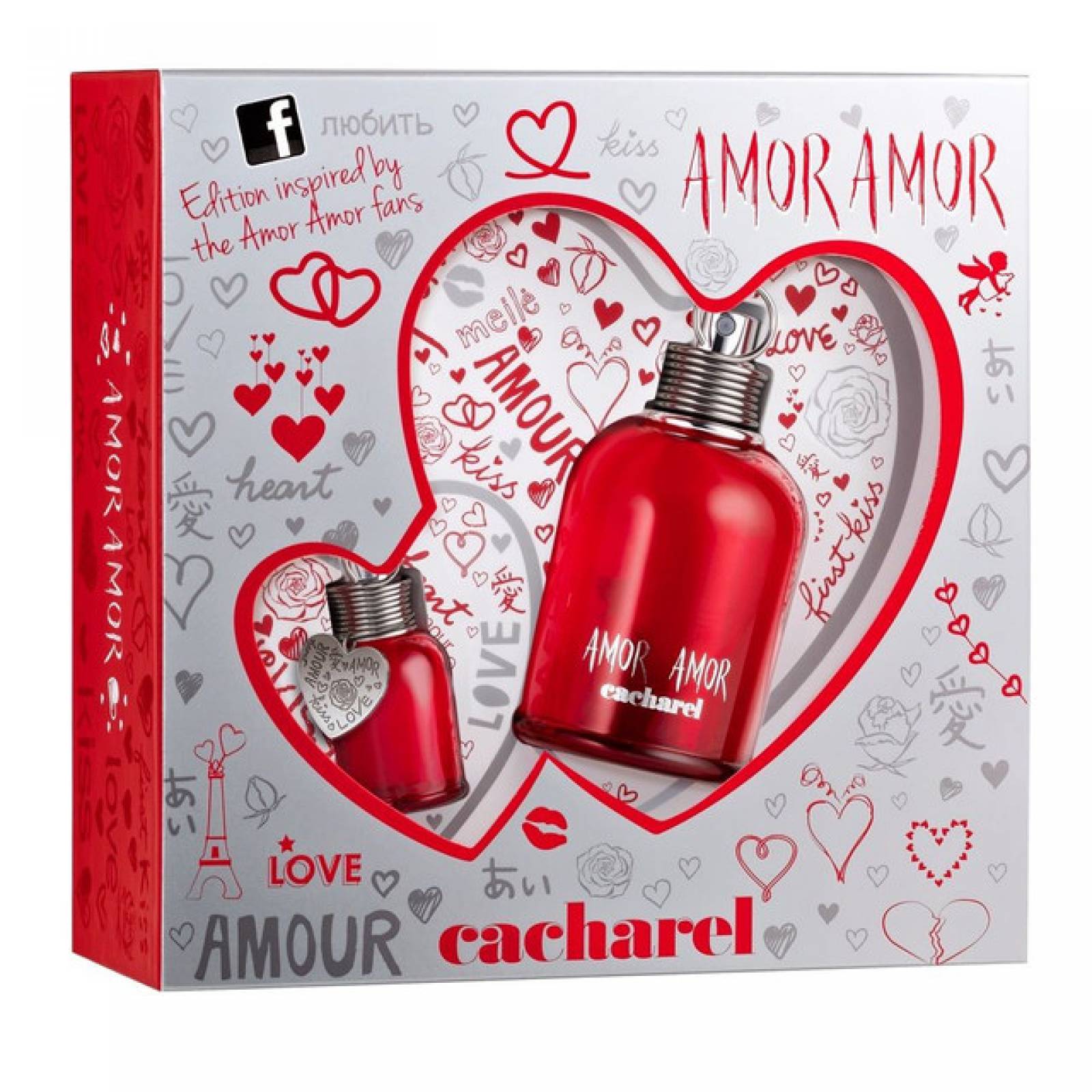 AMOR AMOR 100ML EDT+ PERFUMERO 30ML
