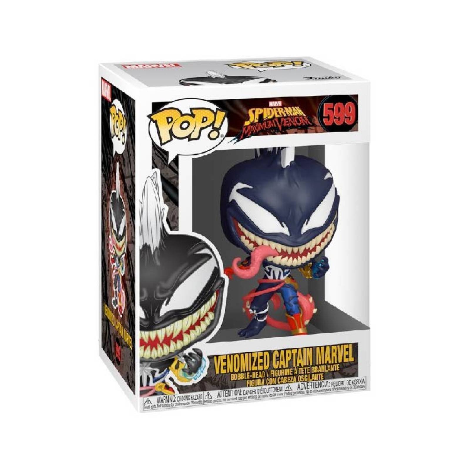 Funko Pop Venomized Captain Marvel Marvel Maximum Venom