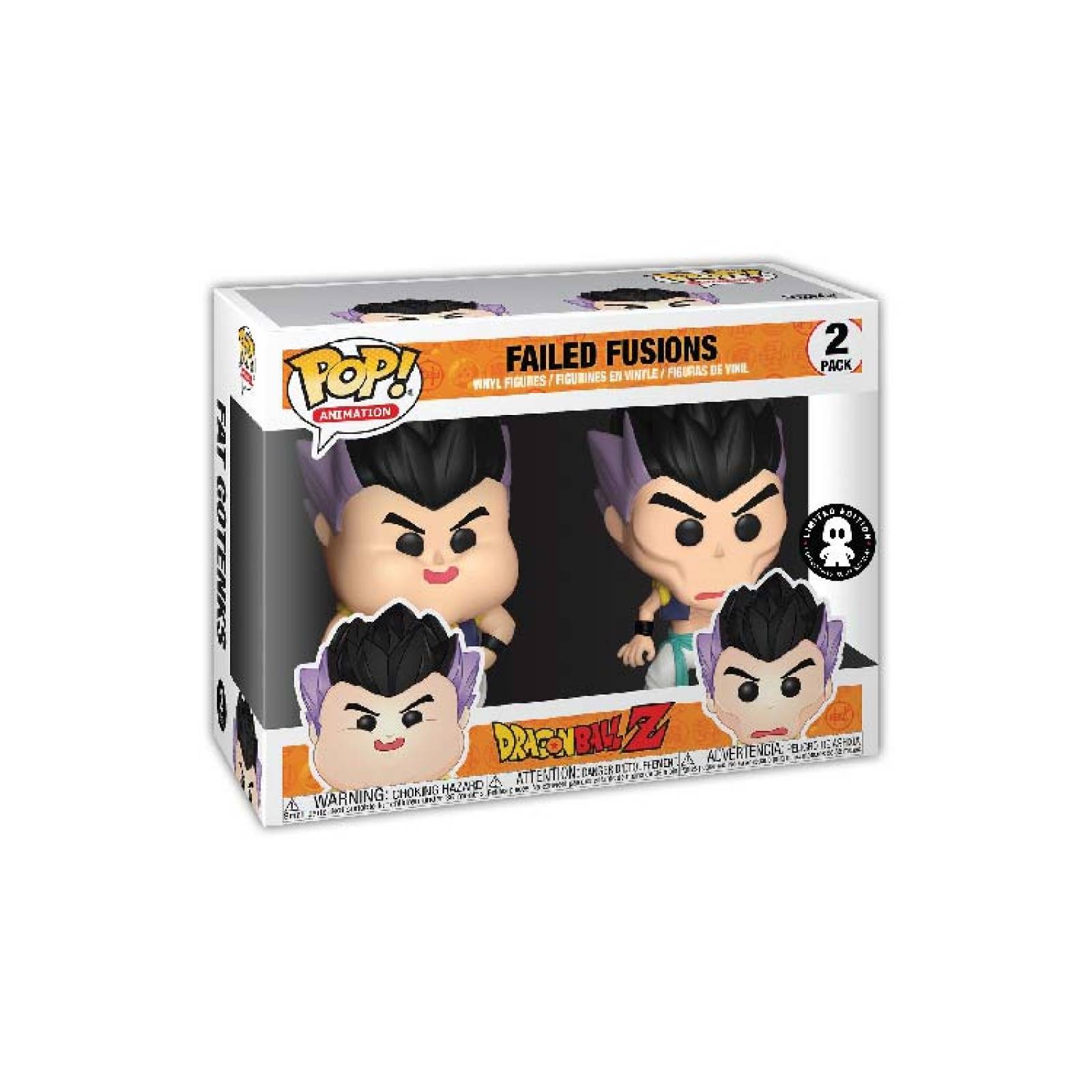 Funko Pop Gotenks Failed Fusions 2pack DBZ