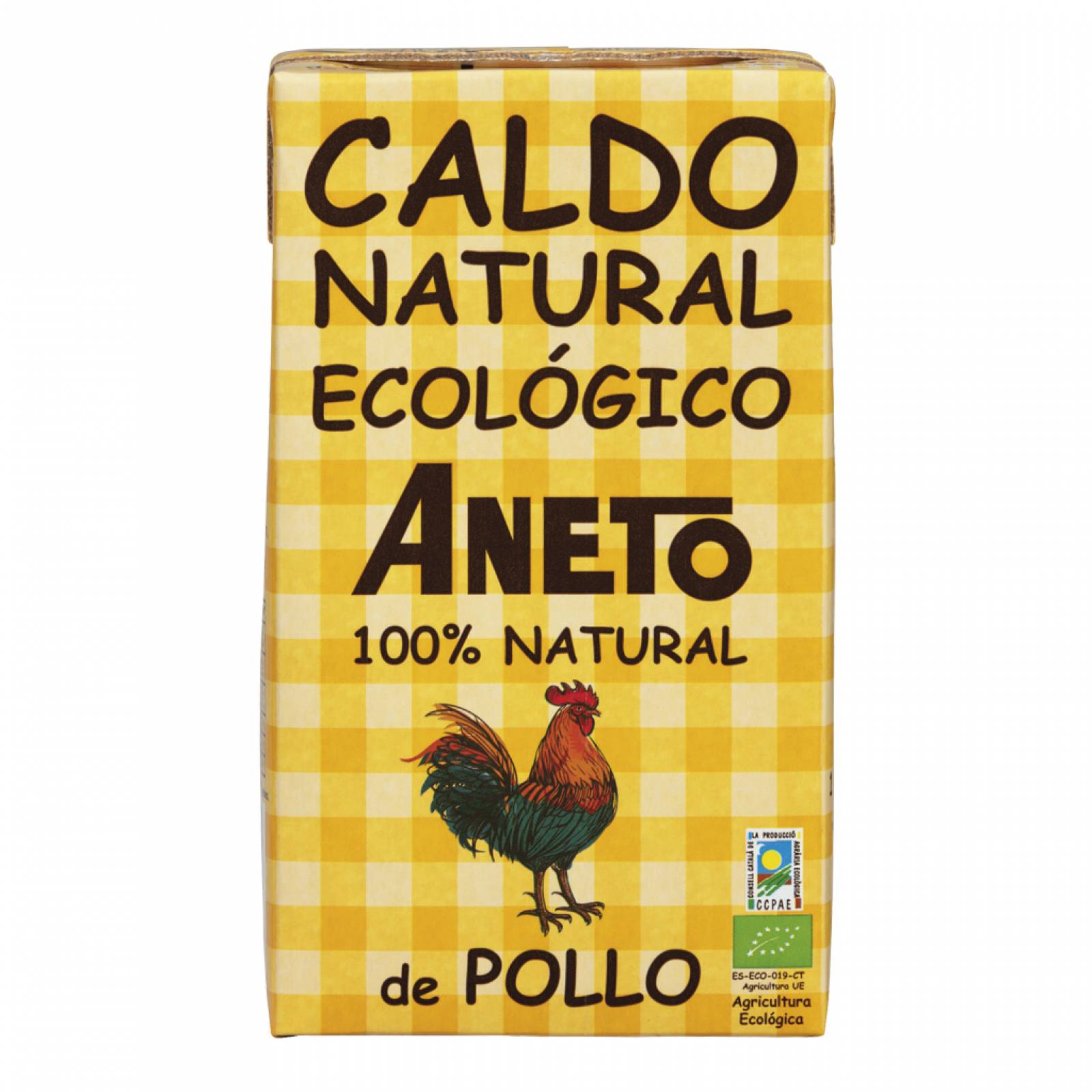 Caldo Pollo Orgánico Aneto 100% Natural 1000 ml