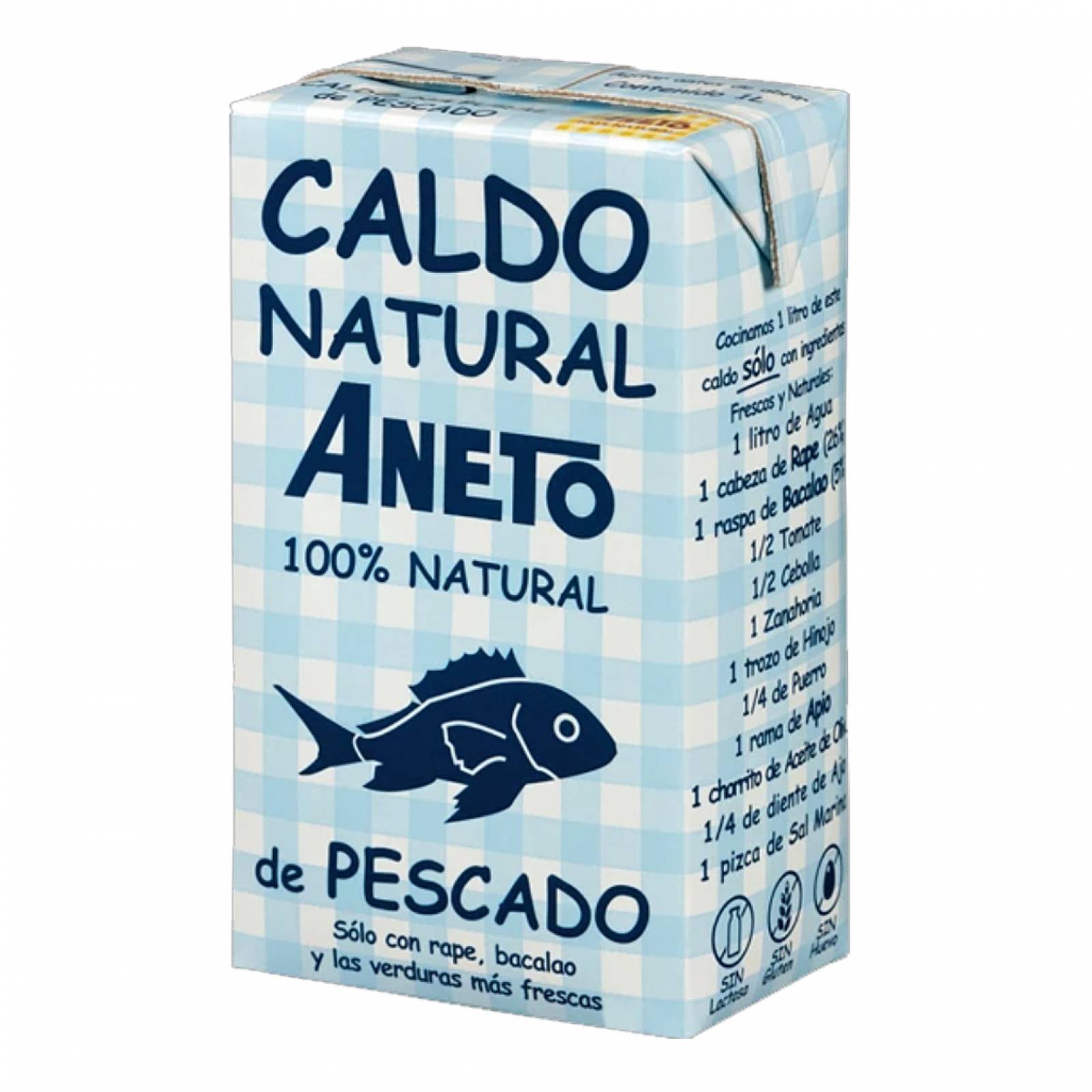 Caldo Pescado Aneto 100% Natural 1000 ml