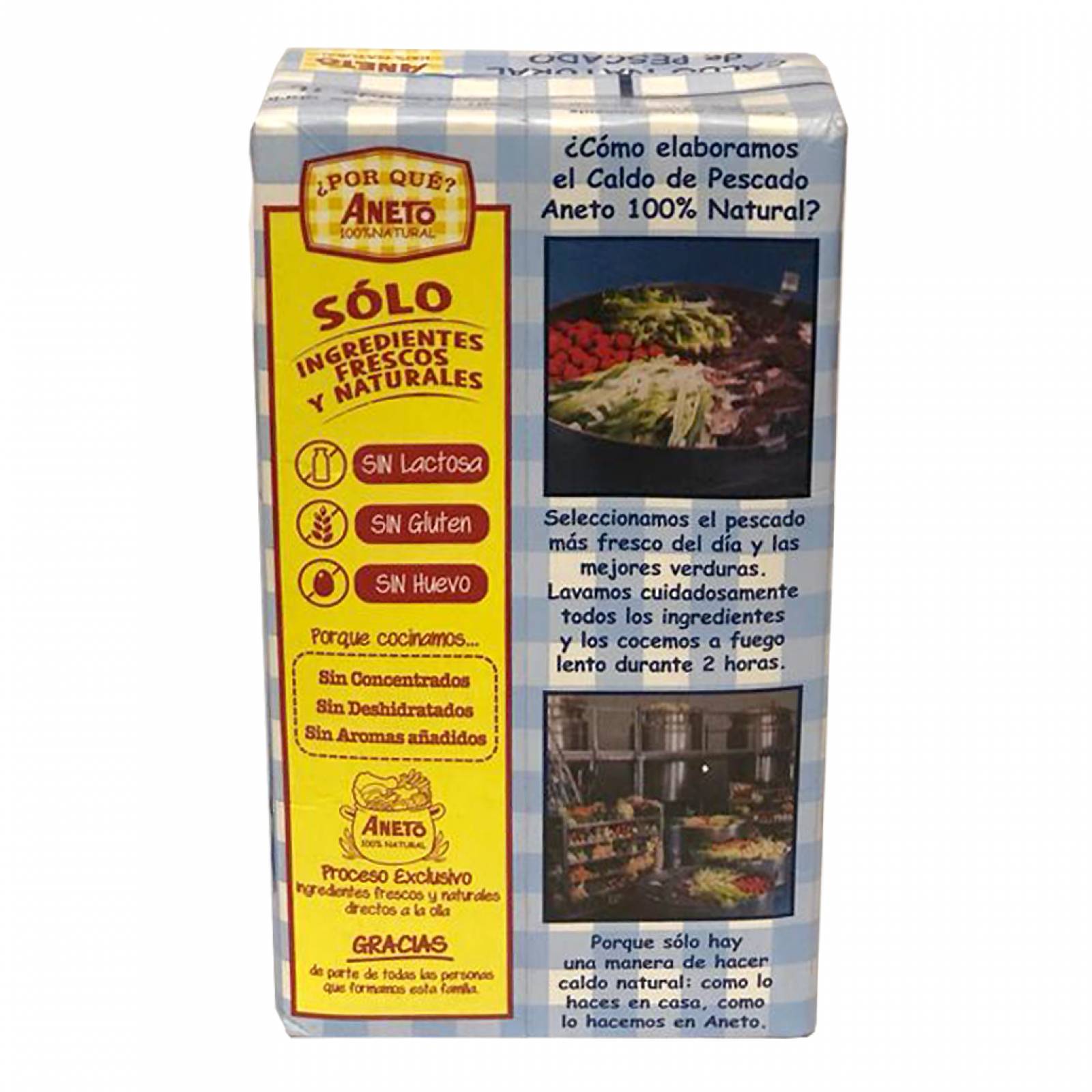 Caldo Pescado Aneto 100% Natural 1000 ml