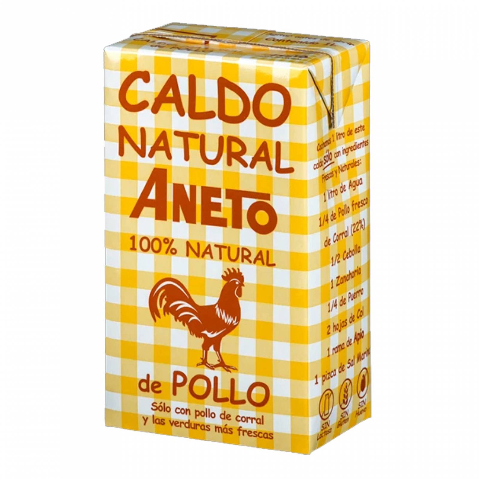 Caldo Pollo Aneto 100% Natural 1000 ml