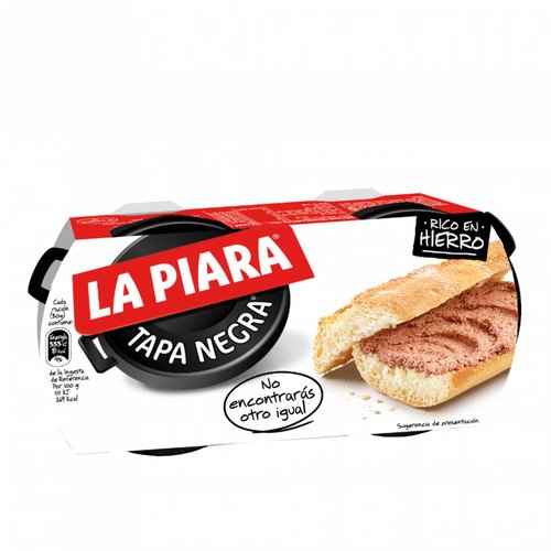 Paté Tapa Negra La Piara 184 gr