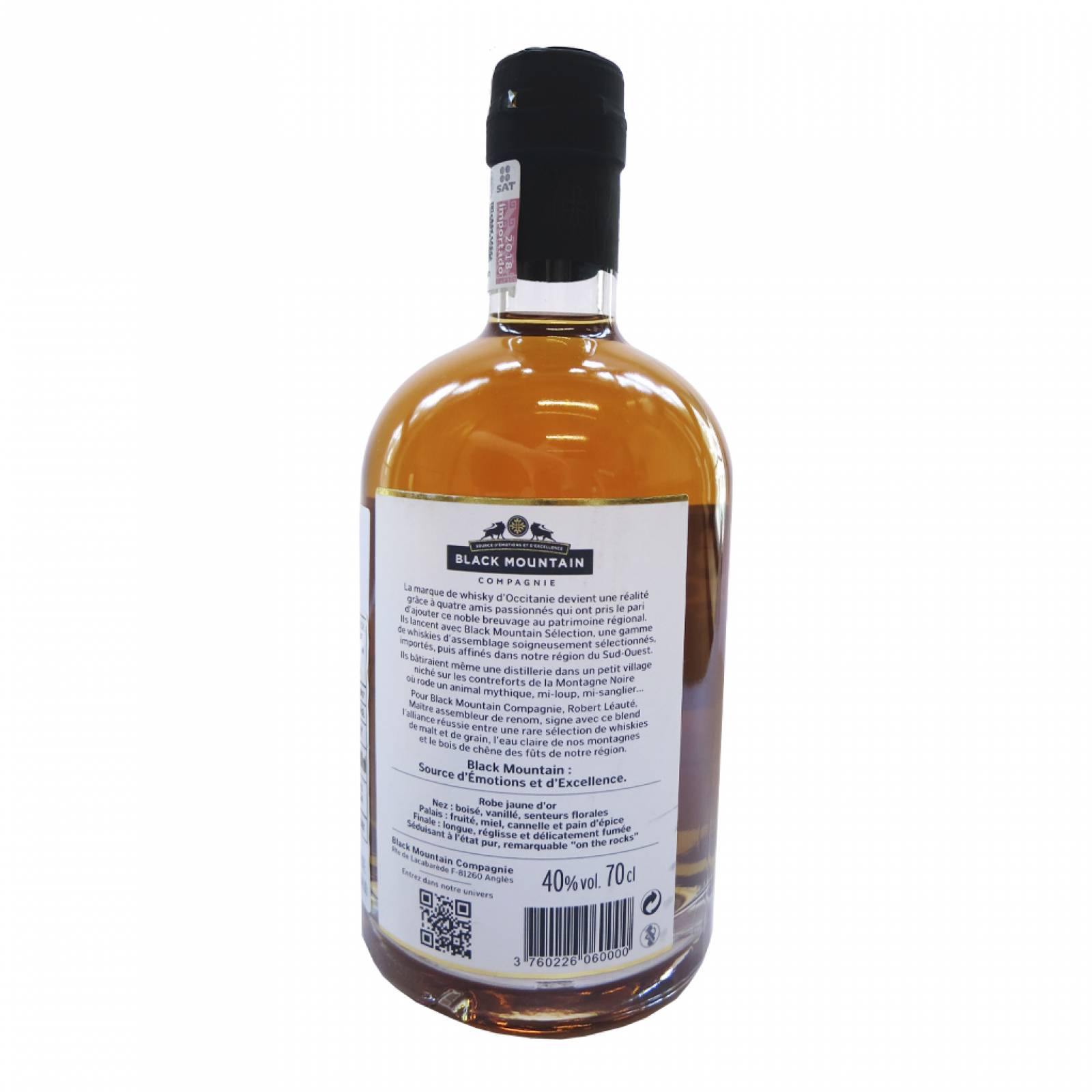 Whisky N2 Black Mountain 700 ml