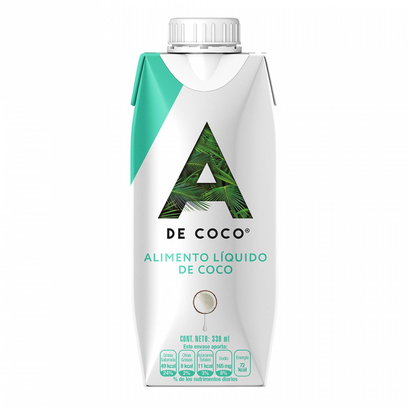 Alimento Líquido de Coco A de Coco 330 ml