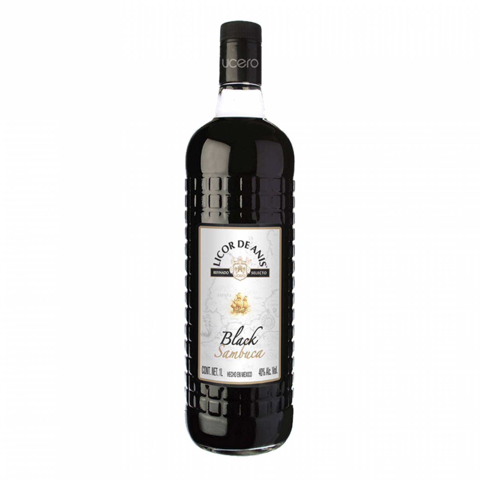Licor Anís Black Sambuca Tecnical Ucero 1000 ml