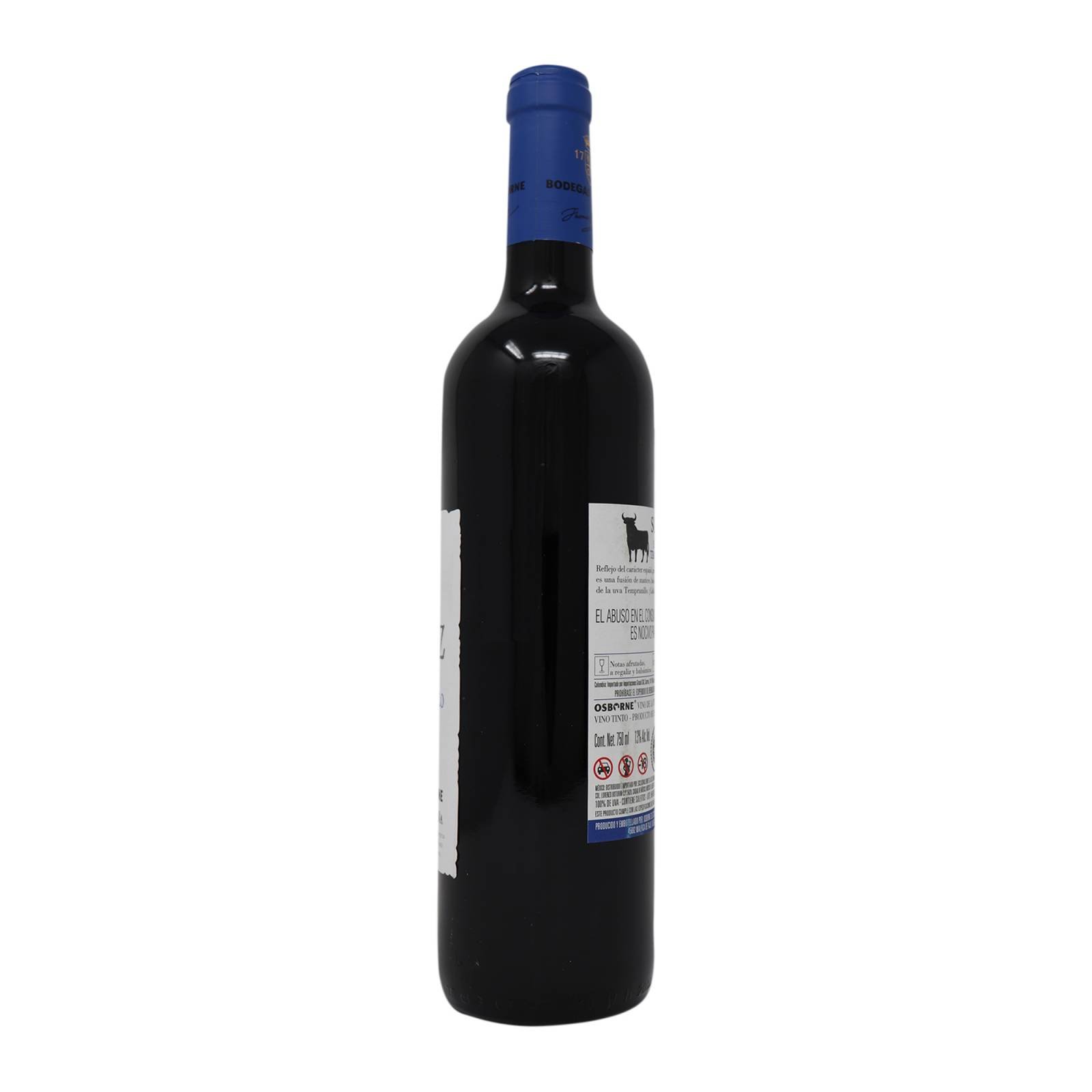 Solaz Vino Tinto Shiraz   Tempranillo 750 ml
