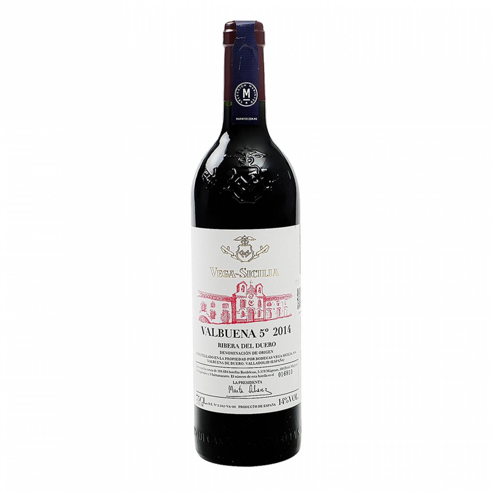 Vega Sicilia Vino Tinto Valbuena 5º 2014 750 ml