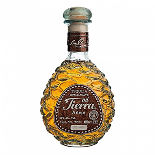 Tequila 100% Añejo Premium Mi Tierra 750 ml