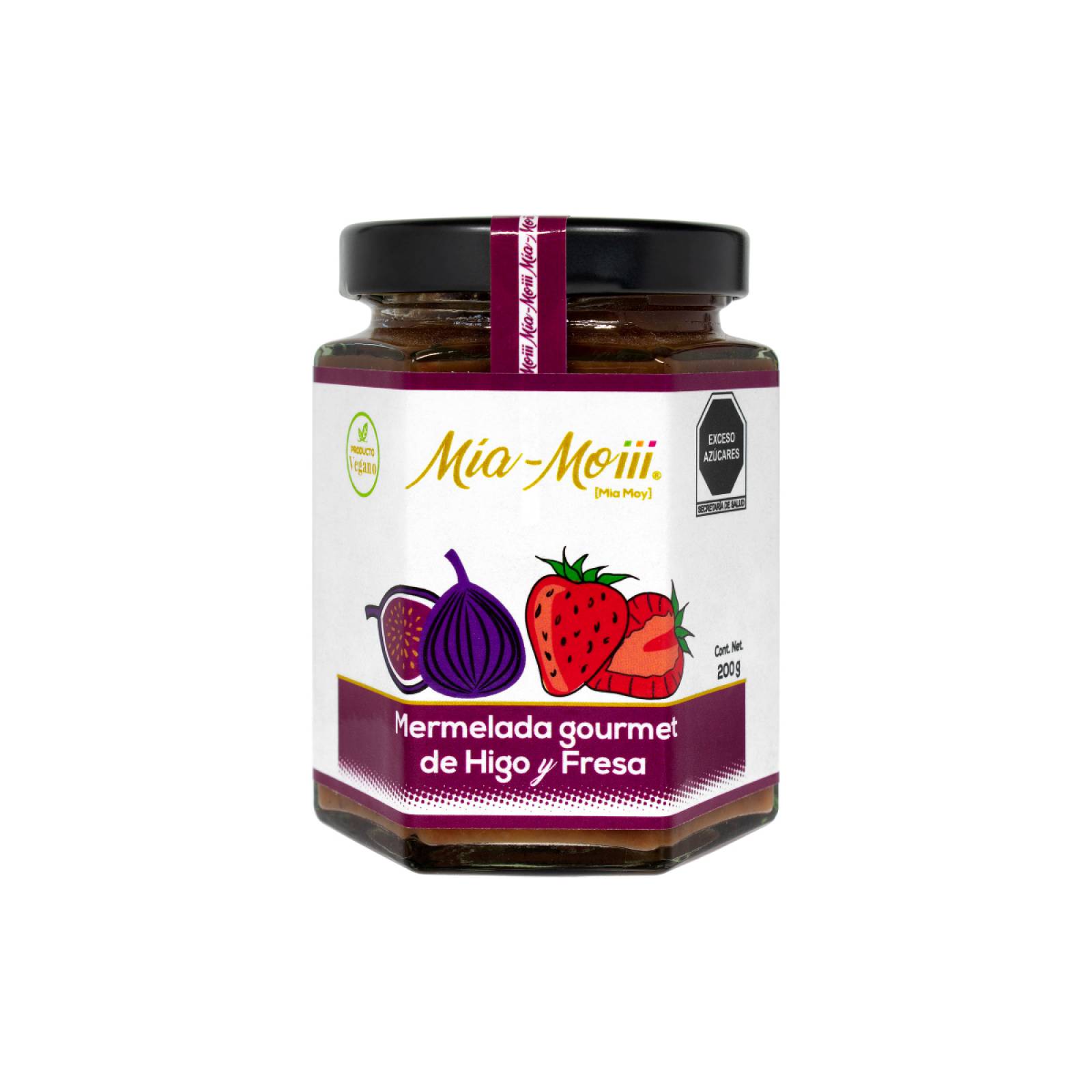 Mermelada Gourmet Higo y Fresa Mía Moiii 200 gr