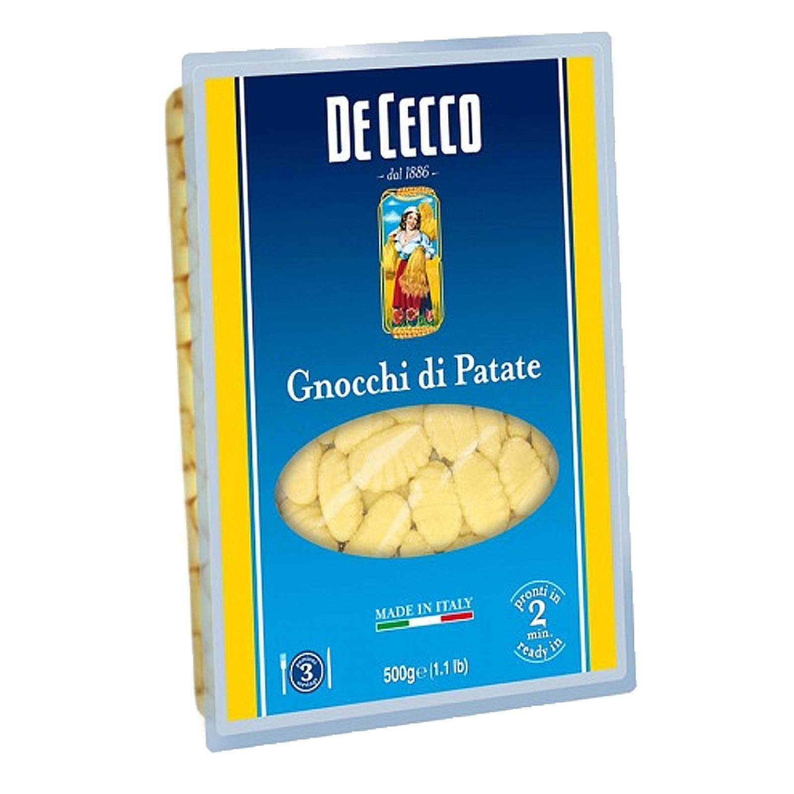 Pasta Gnocchi de Papa De Cecco 500 gr