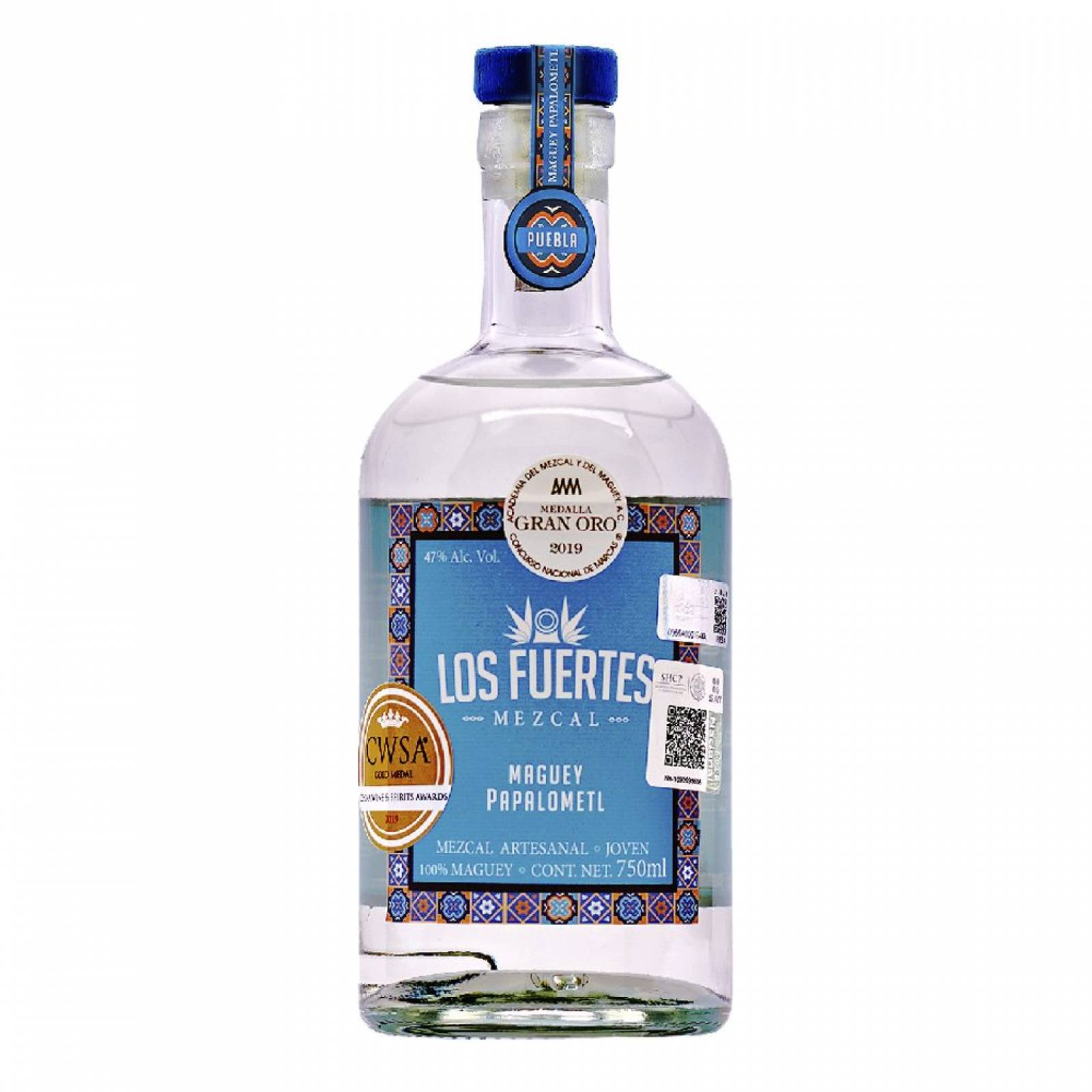 Los Fuertes Mezcal Papalometl 750 ml