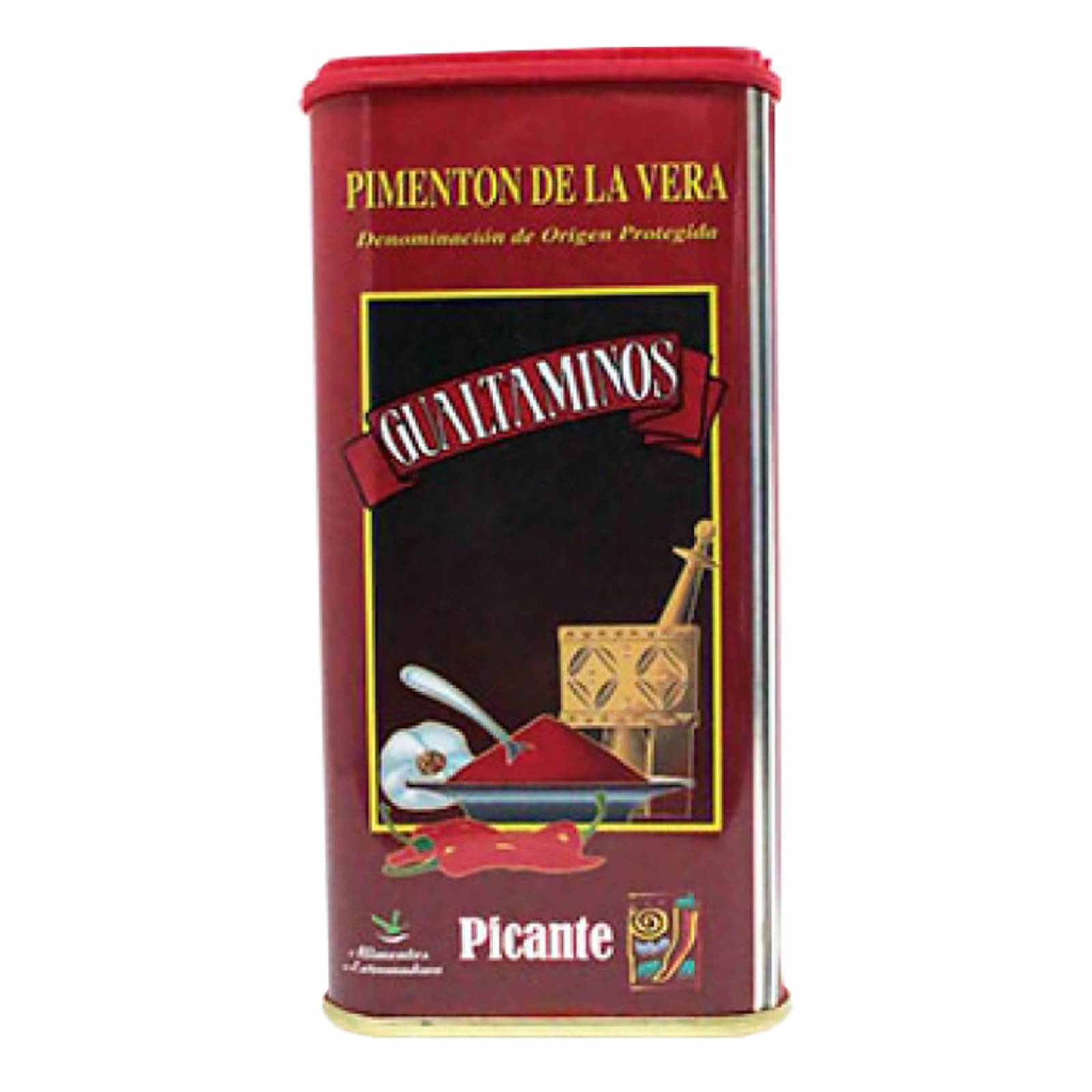 Pimentón de la Vera Picante Gualtaminos 160 gr